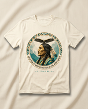 Great Spirit Sitting Bull ivory heritage tee