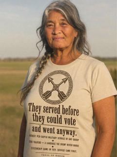 Akecheta — Trail of Honor — Heritage Tee — view 3