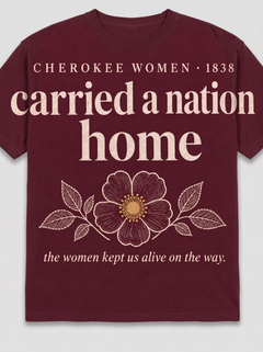 Awinita — Carried a Nation Home — Heritage Tee — view 1
