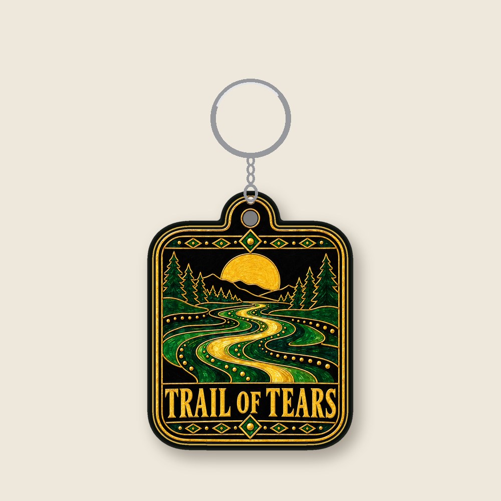 Kimama II Trail of Tears remembrance keychain