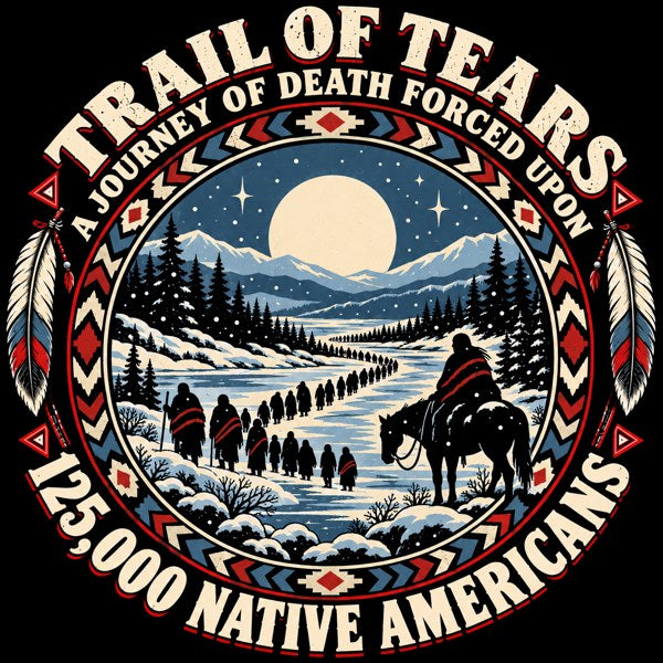 Night Crossing Trail of Tears design artwork
