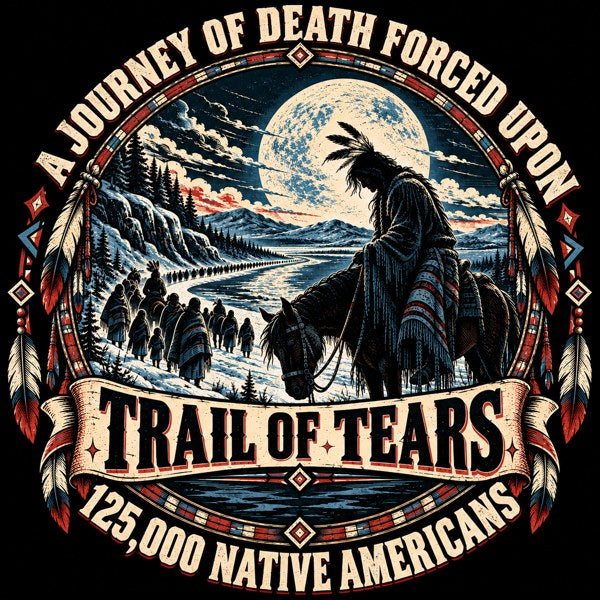 The Banner Trail of Tears design artwork