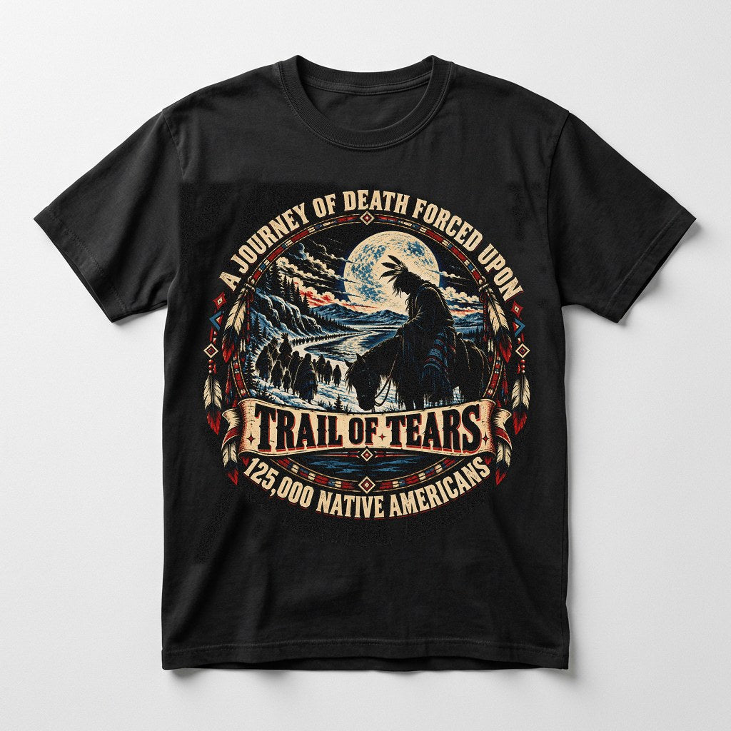 The Banner Trail of Tears shirt in black