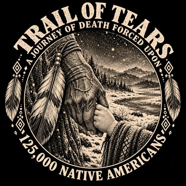 The Small Hand Trail of Tears design artwork