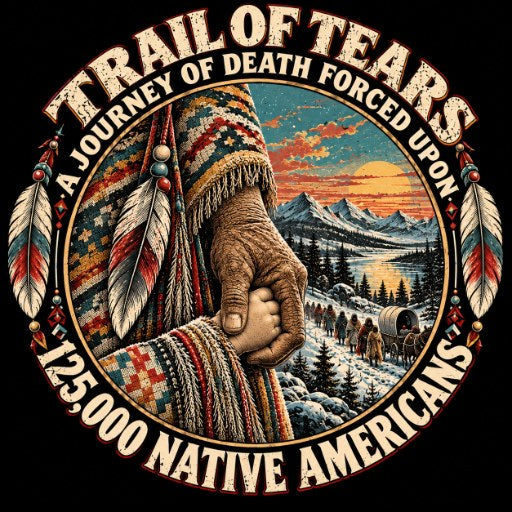 Hold On Trail of Tears design artwork