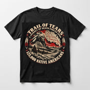 The Map Trail of Tears shirt in black
