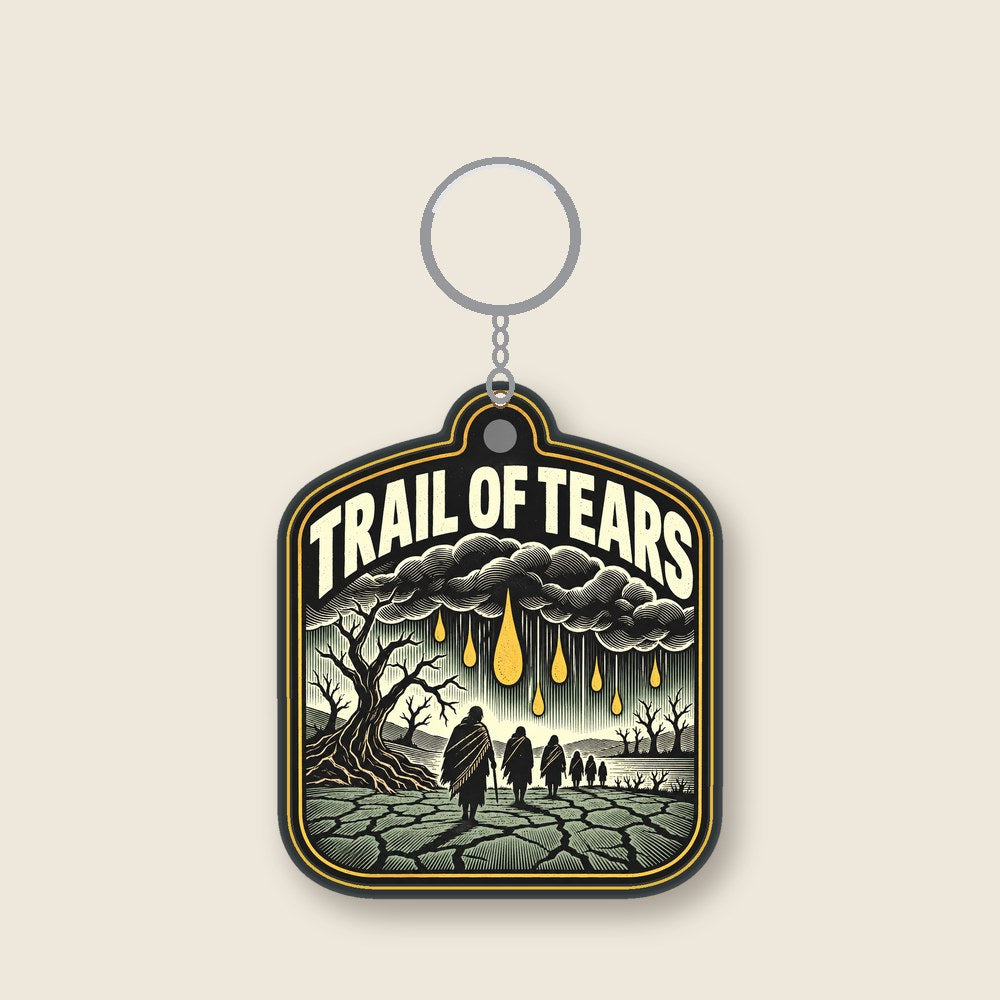 Kiona Trail of Tears remembrance keychain