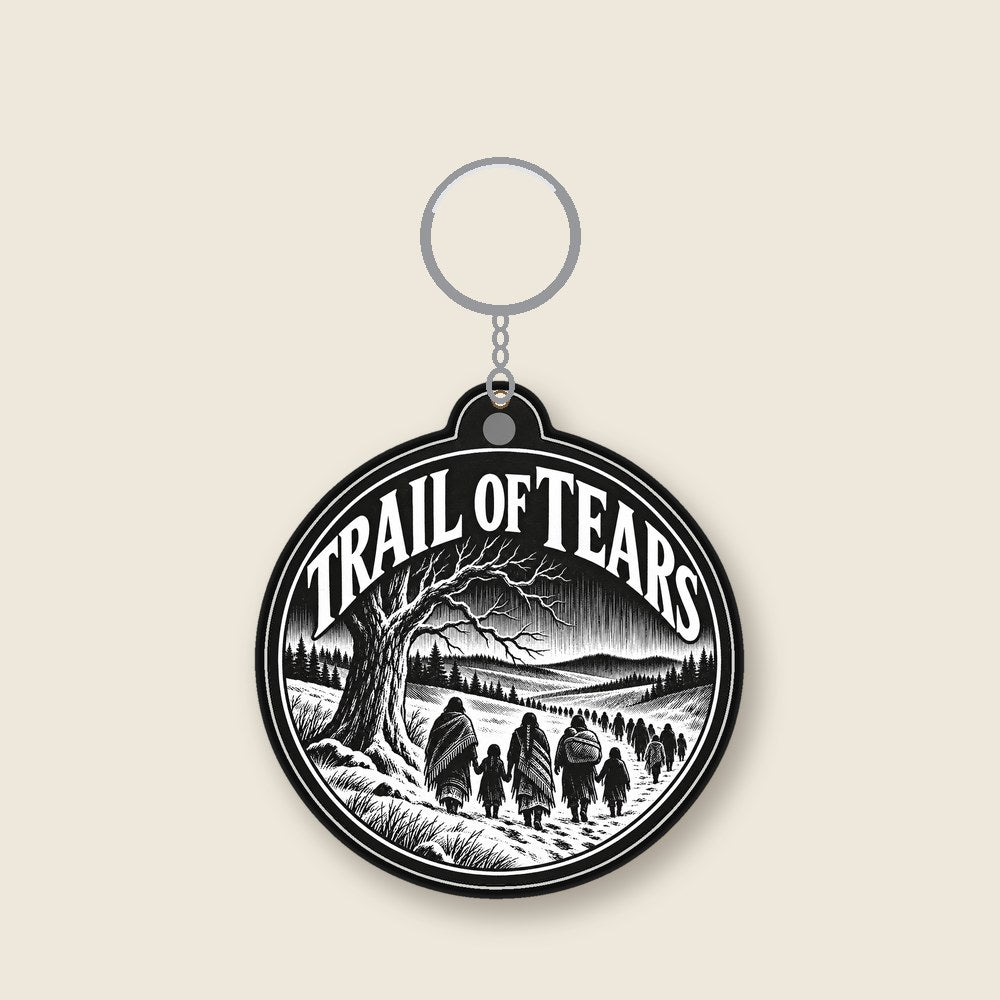Lomasi Trail of Tears remembrance keychain