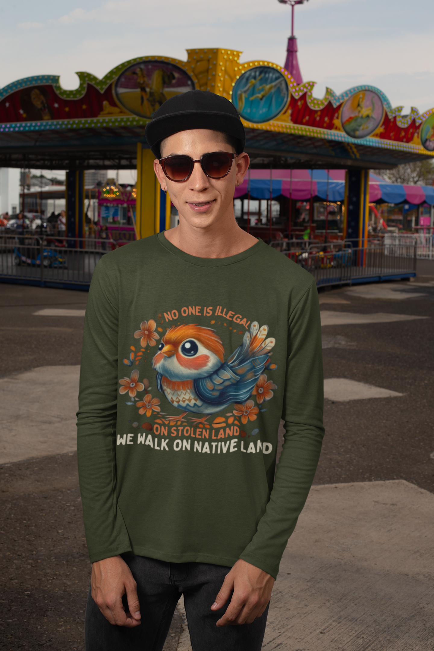 "Nyah" | Quetzal | Long Sleeve