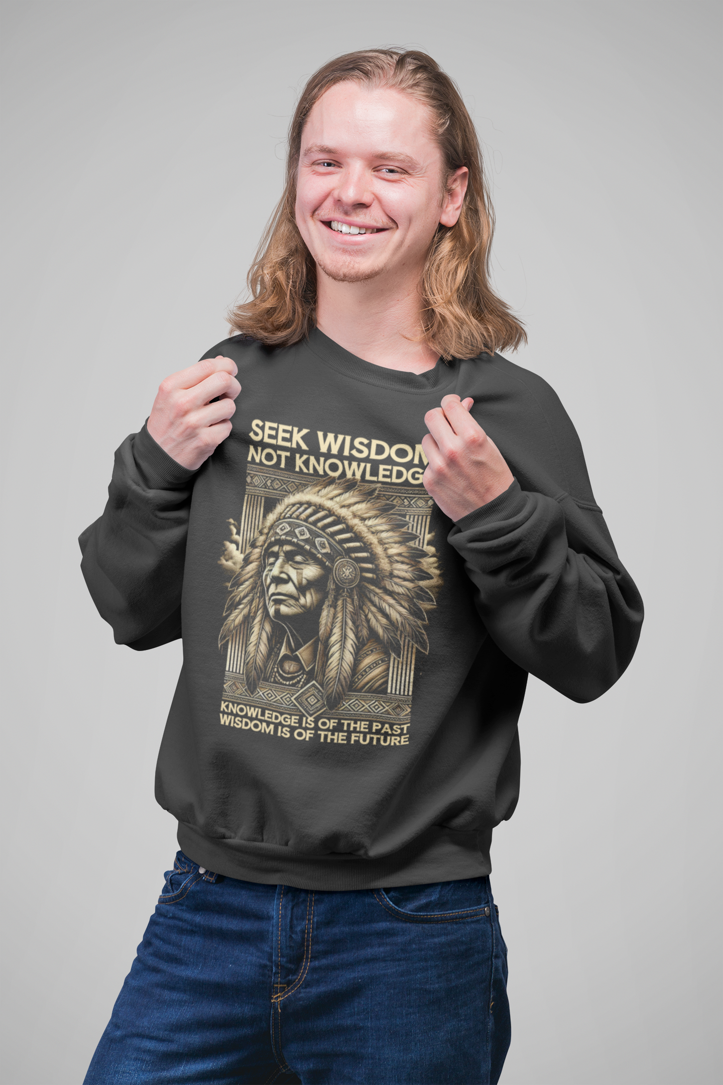 "Wiban" | Proverb | Crewneck Sweatshirt