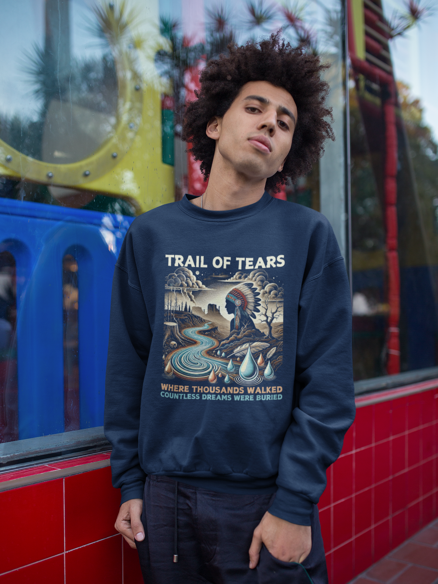 "Elu" | Trail Of Tears | Crewneck Sweatshirt
