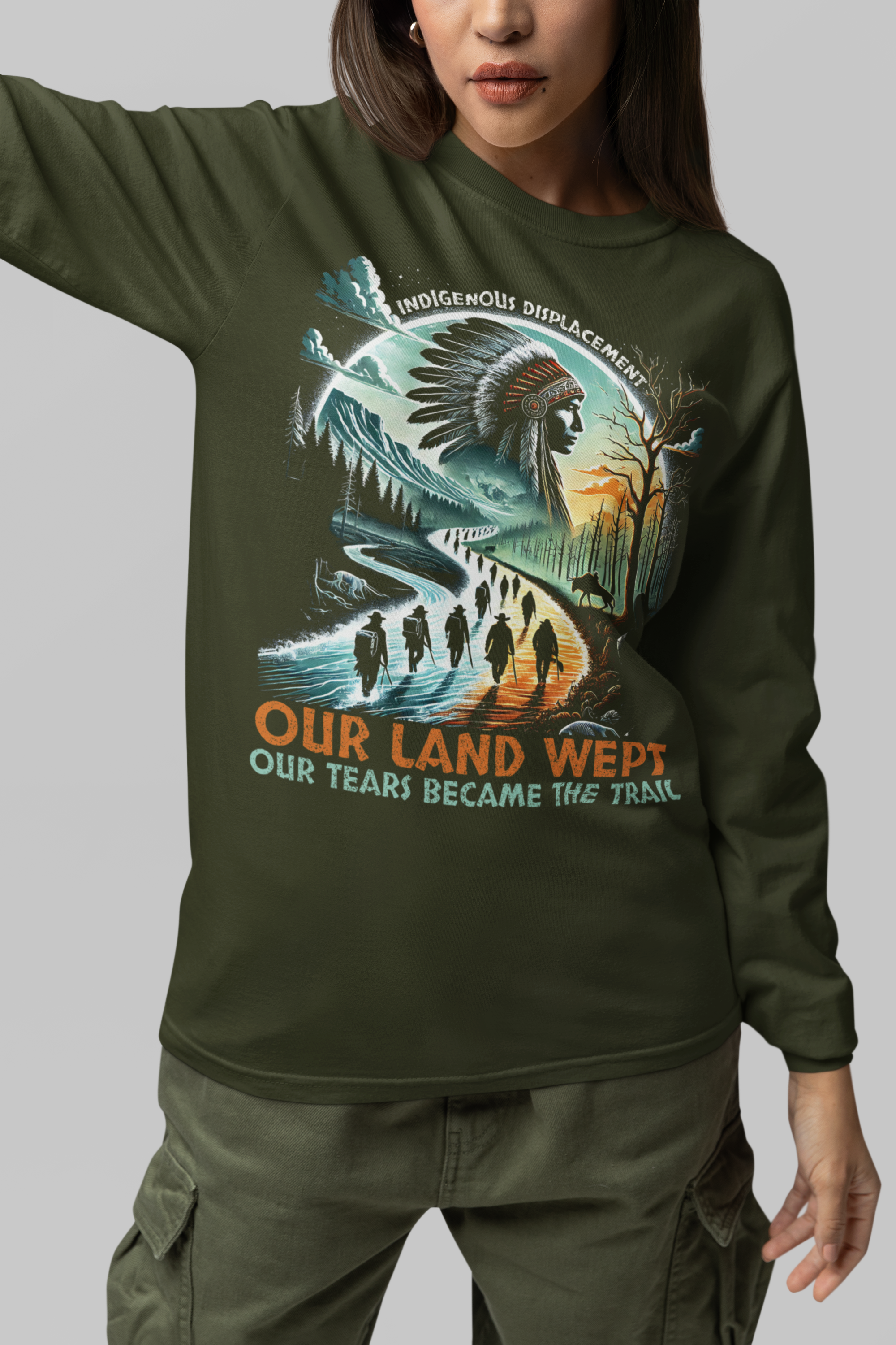 "Hiawatha" | Trail Of Tears | Long Sleeve