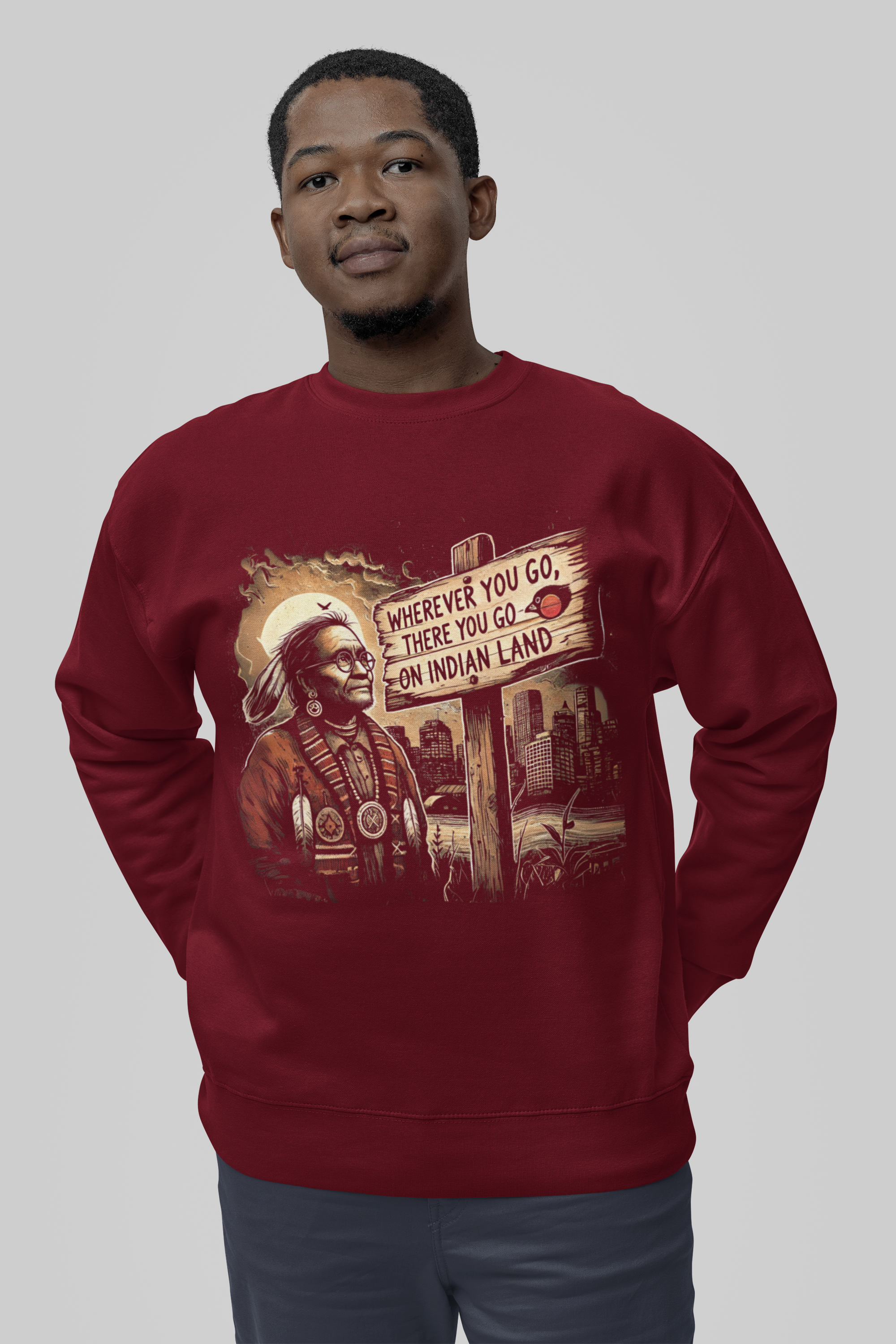 "Cochise" | Native Land | Crewneck Sweatshirt