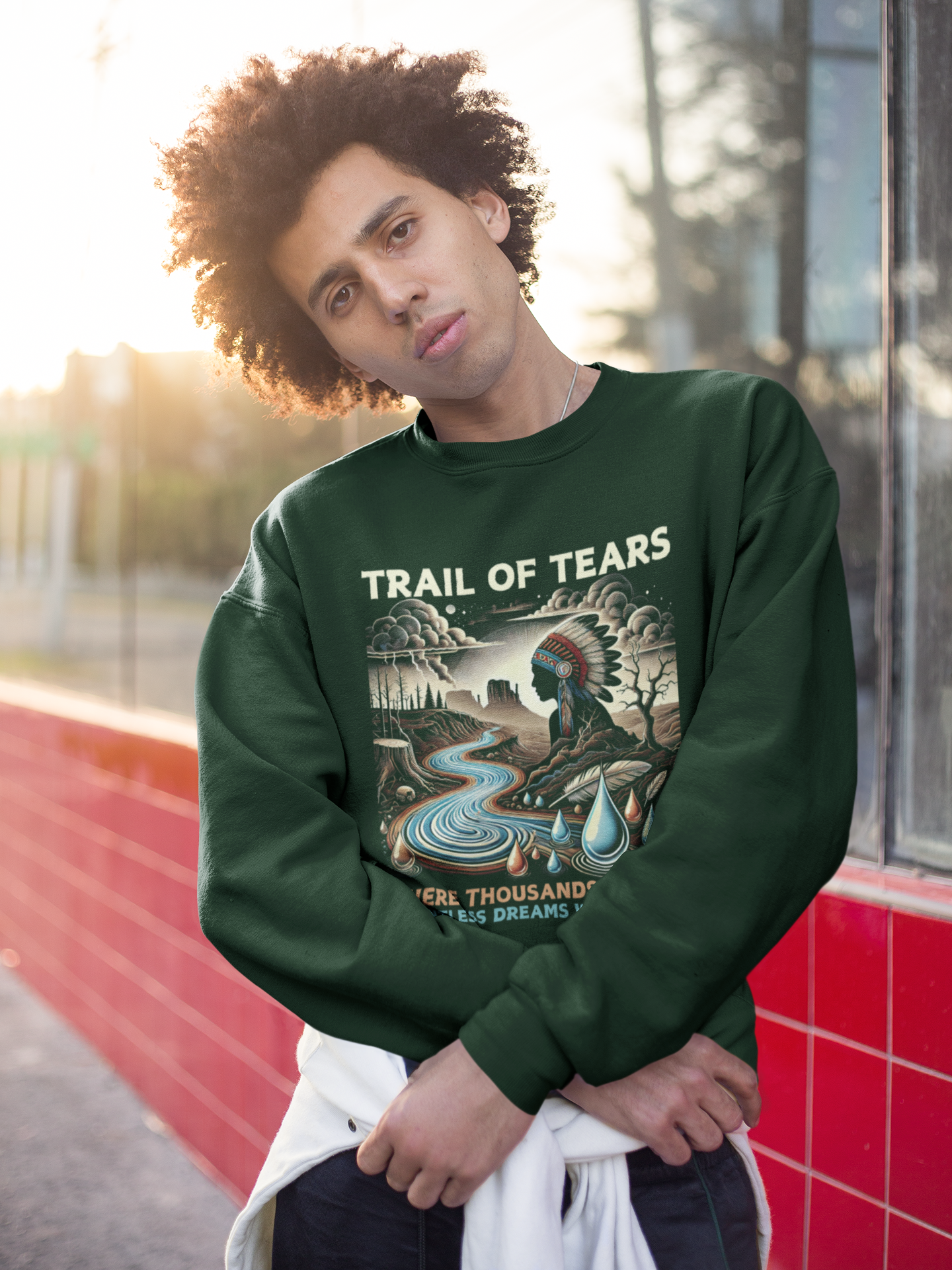 "Elu" | Trail Of Tears | Crewneck Sweatshirt