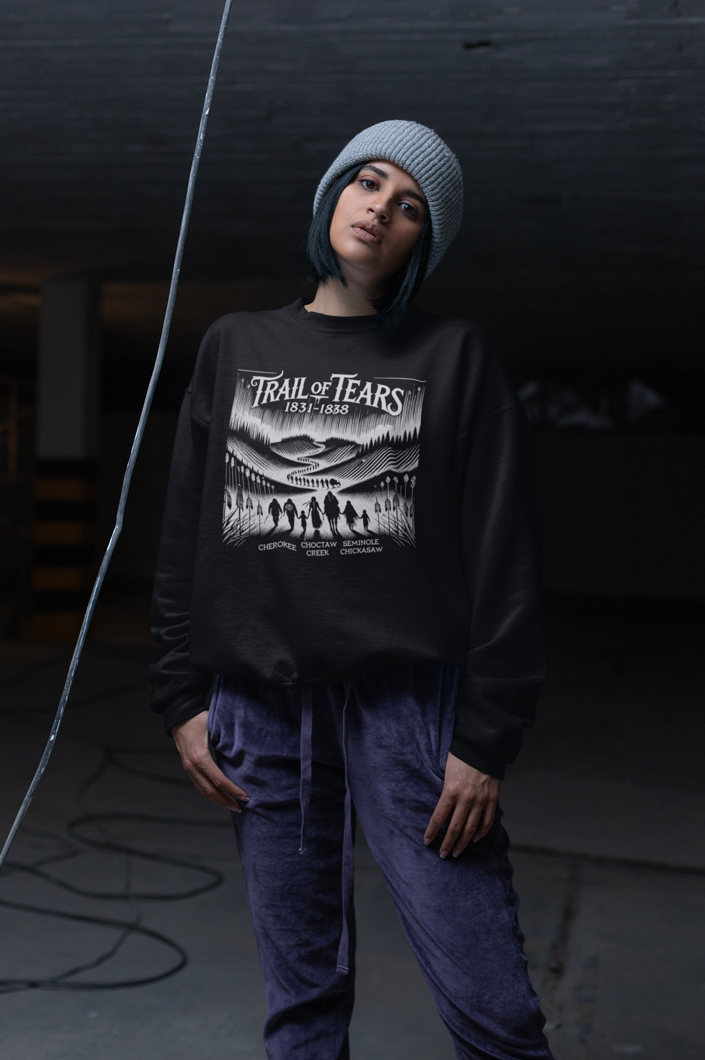 "Lomasi" | Trail Of Tears | Crewneck Sweatshirt