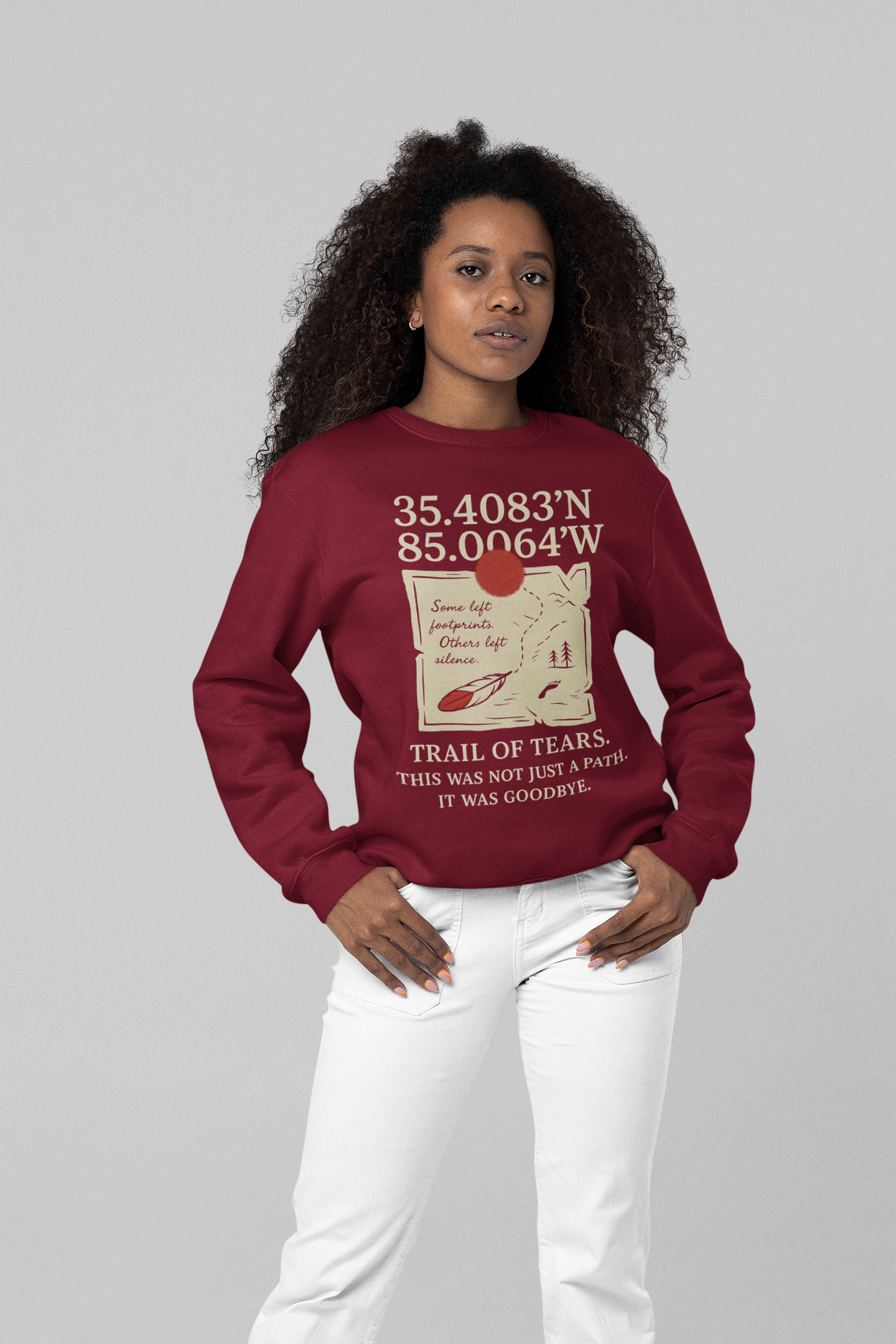"Taweya" | Trail Of Tears | Crewneck Sweatshirt
