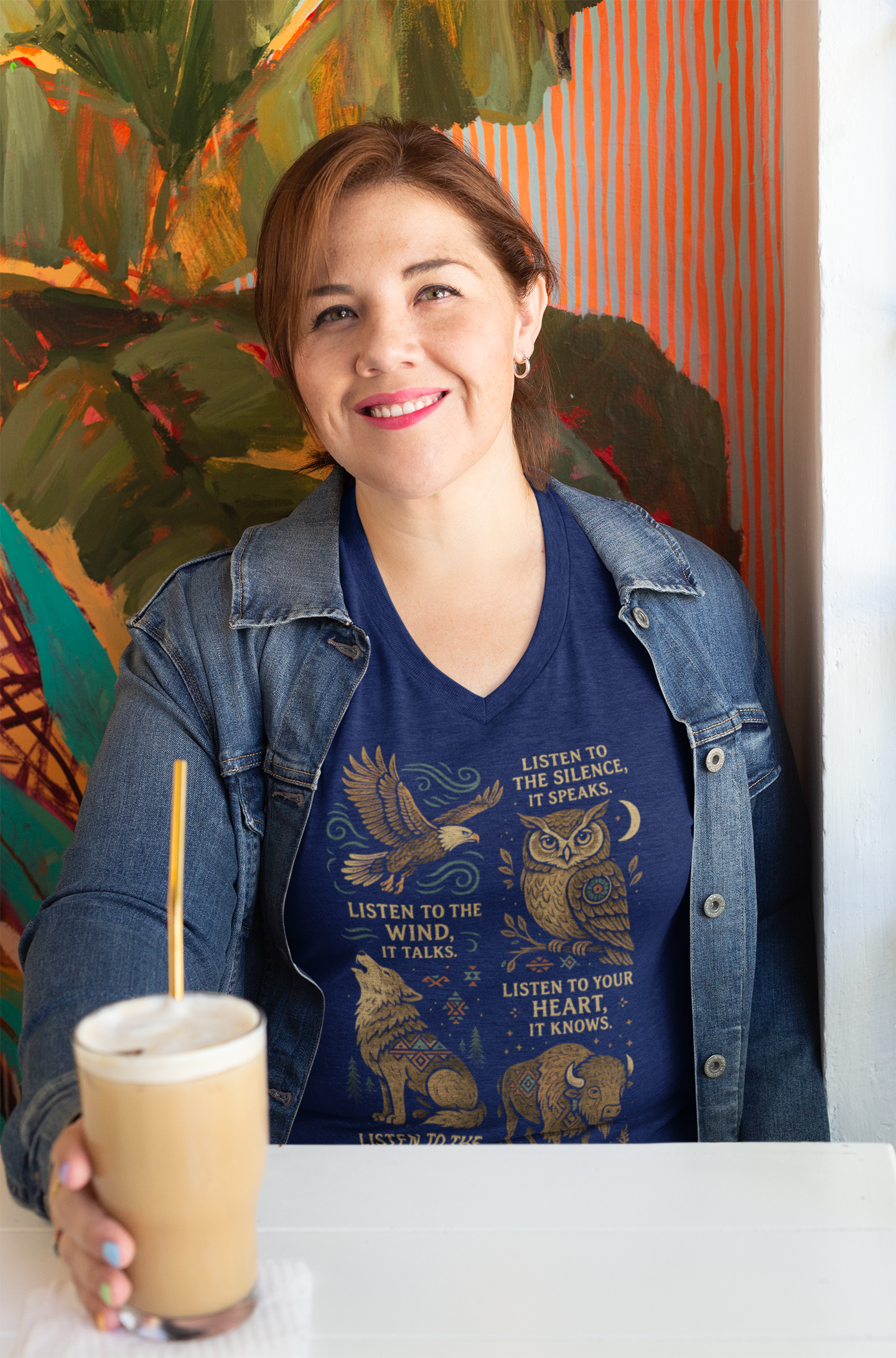 "Aruna" | Trail Of Tears | V-neck Tee