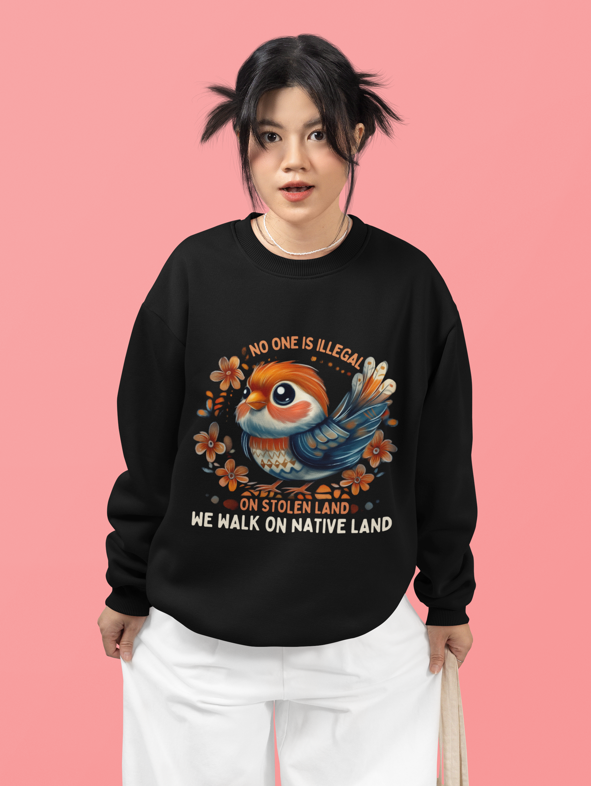 "Nyah" | Quetzal | Crewneck Sweatshirt