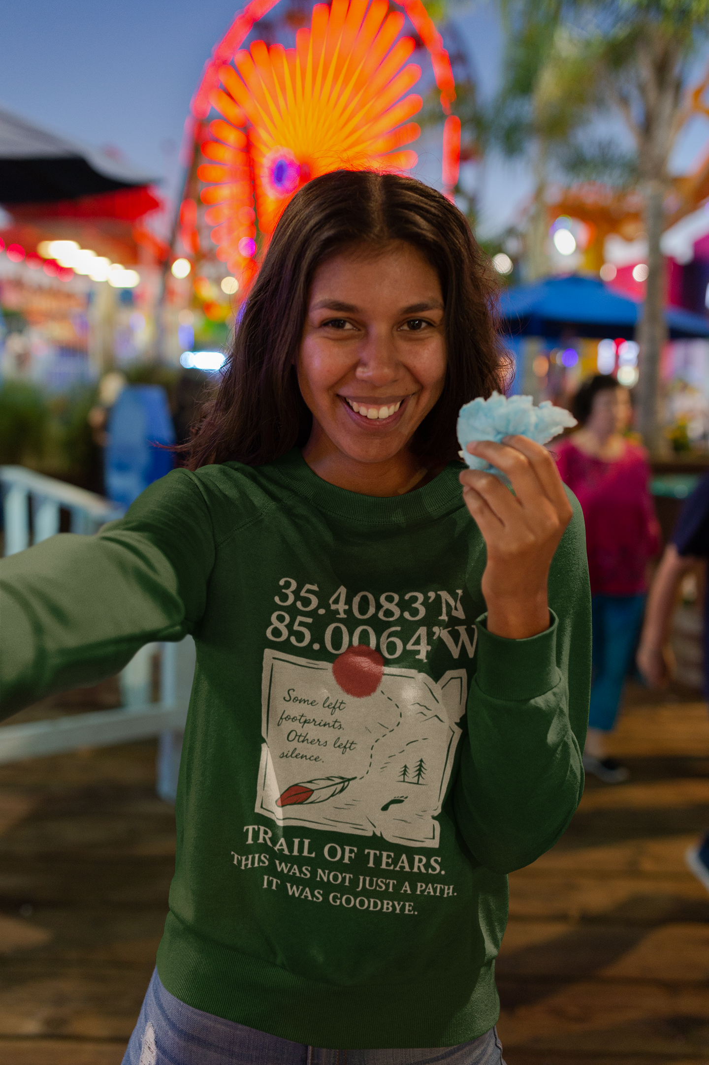 "Taweya" | Trail Of Tears | Crewneck Sweatshirt