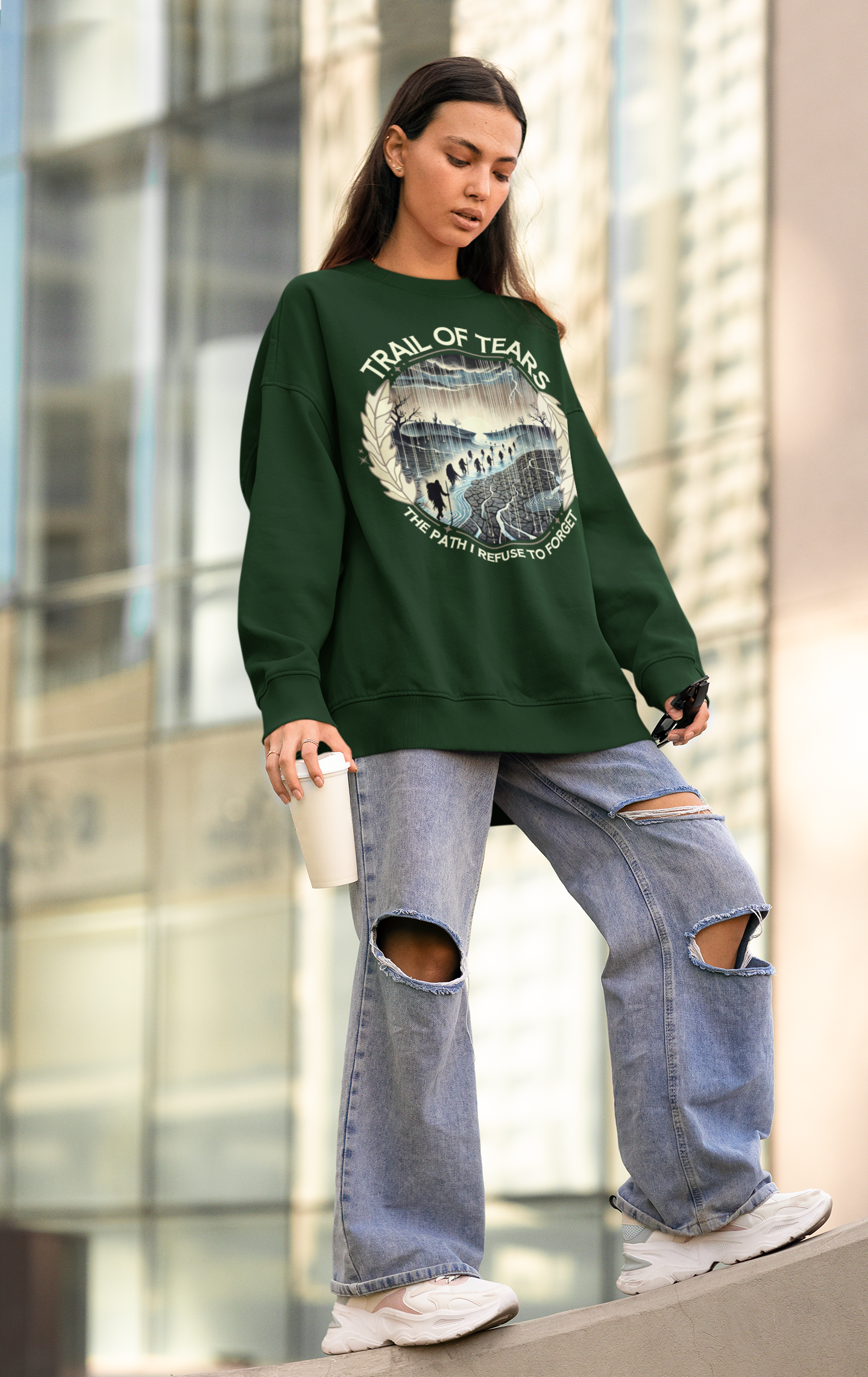 "Salali" | Trail Of Tears | Crewneck Sweatshirt
