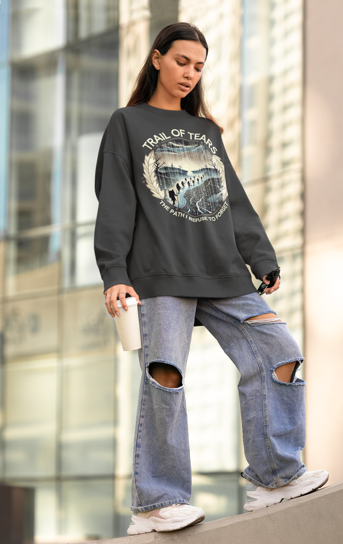 "Salali" | Trail Of Tears | Crewneck Sweatshirt