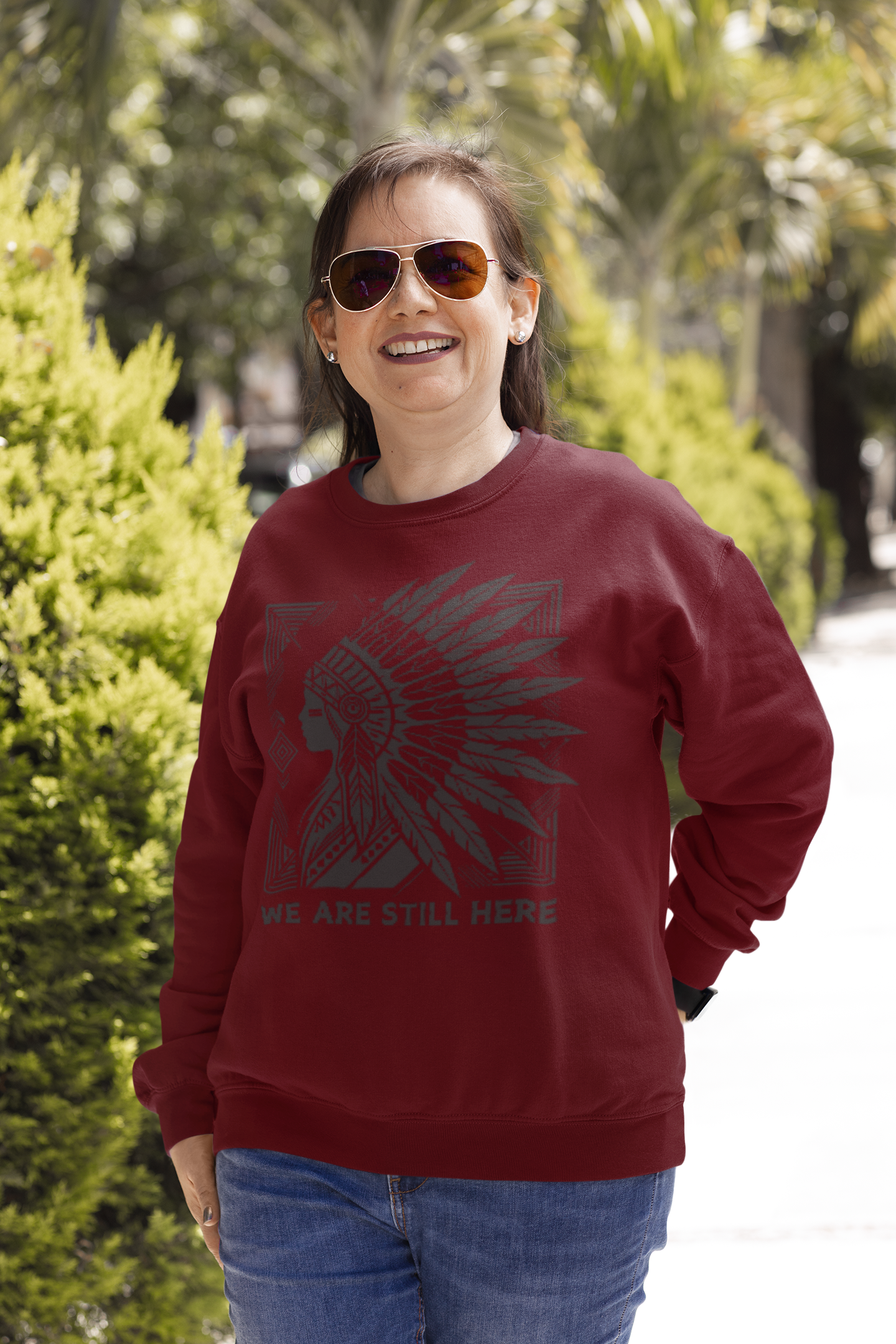 "Wapi" | We Are Still Here | Crewneck Sweatshirt