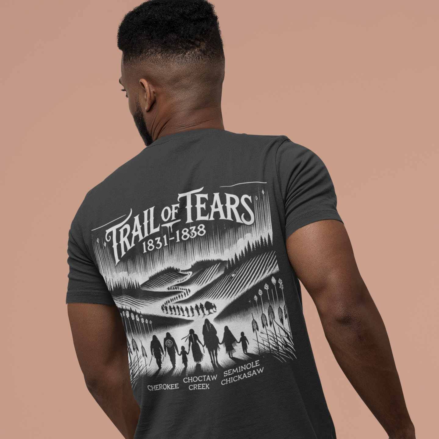"Lomasi" | Trail Of Tears | Unisex Tee | Back