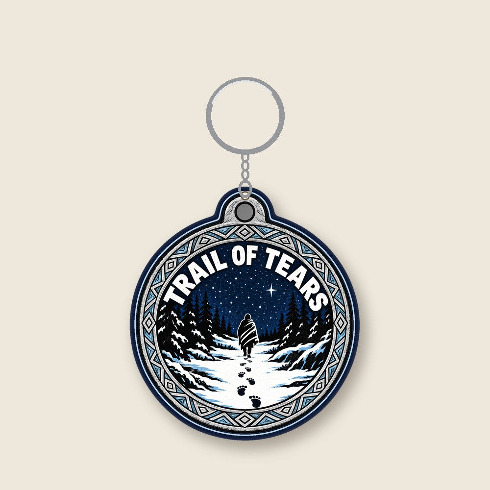 Nodin Trail of Tears remembrance keychain