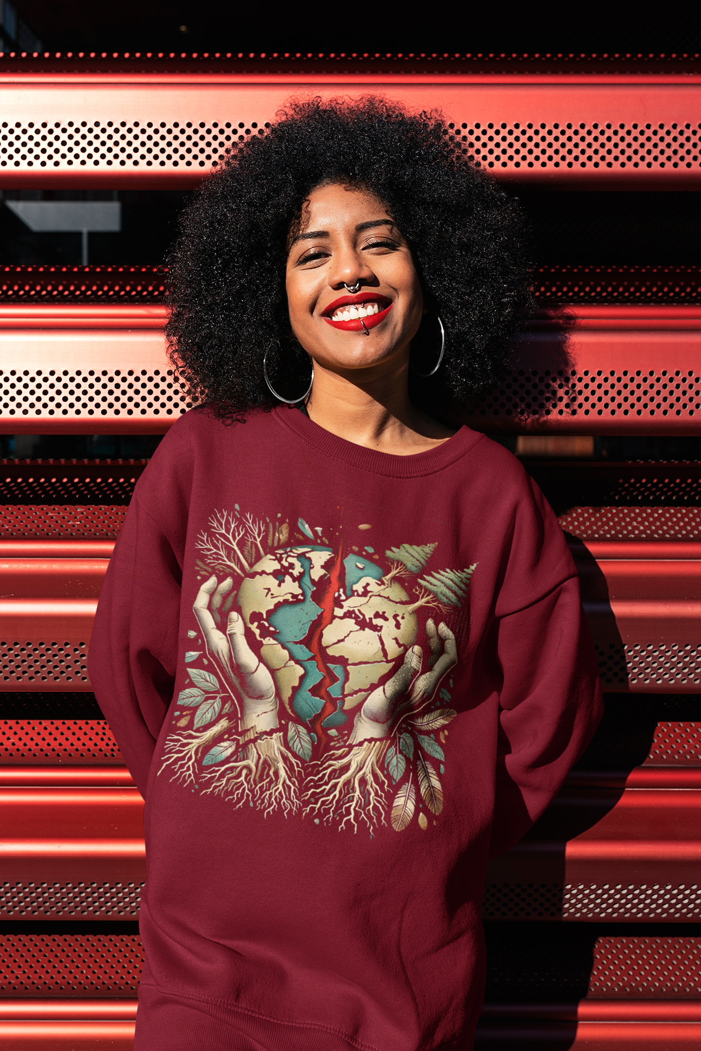 "Elan" | The Earth | Crewneck Sweatshirt