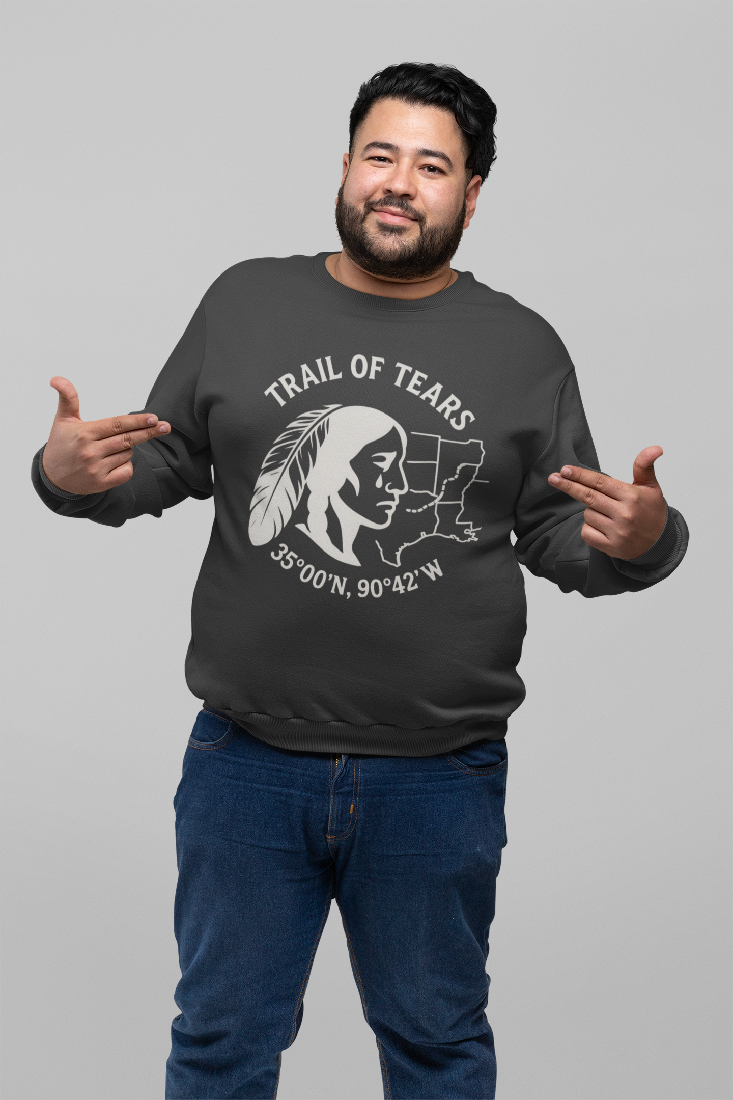 "Ethoha" | Trail Of Tears | Crewneck Sweatshirt