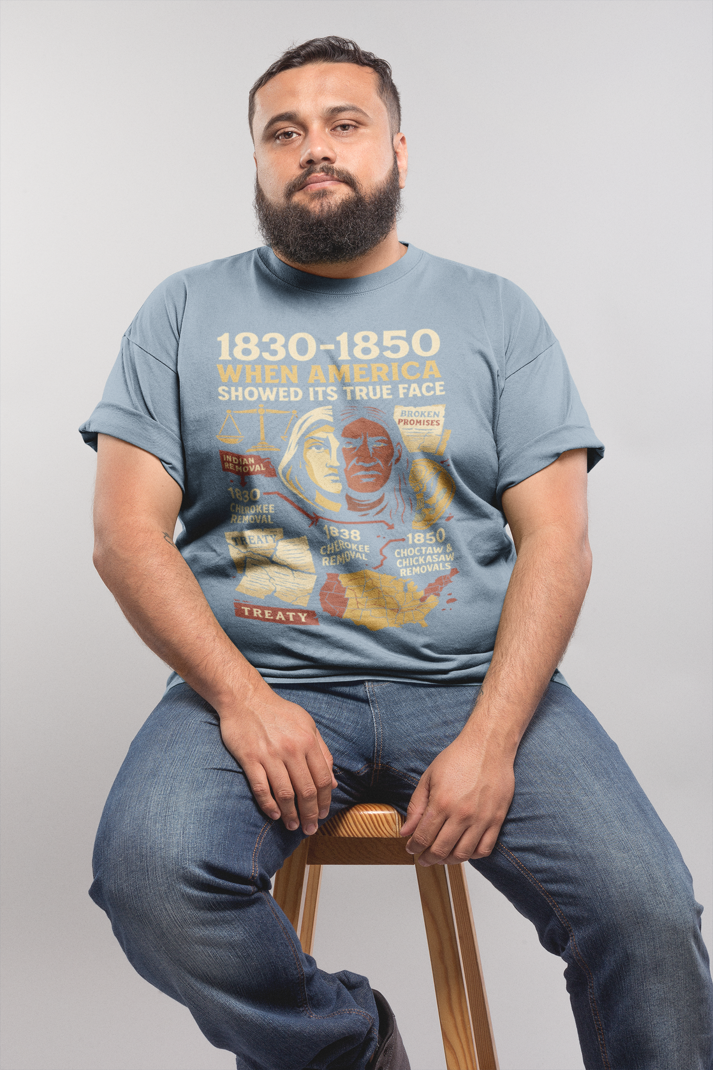 "Nokah" | Trail Of Tears | Unisex Tee