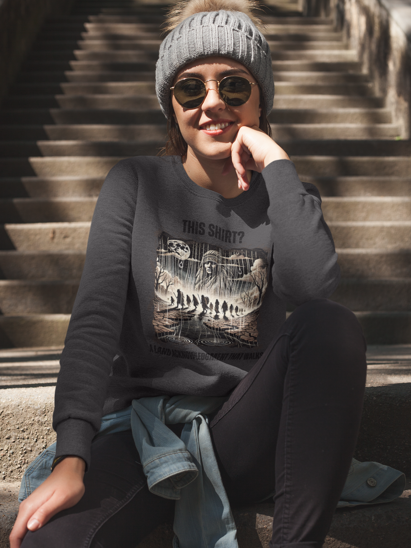 "Waniyetu" | Trail Of Tears | Crewneck Sweatshirt