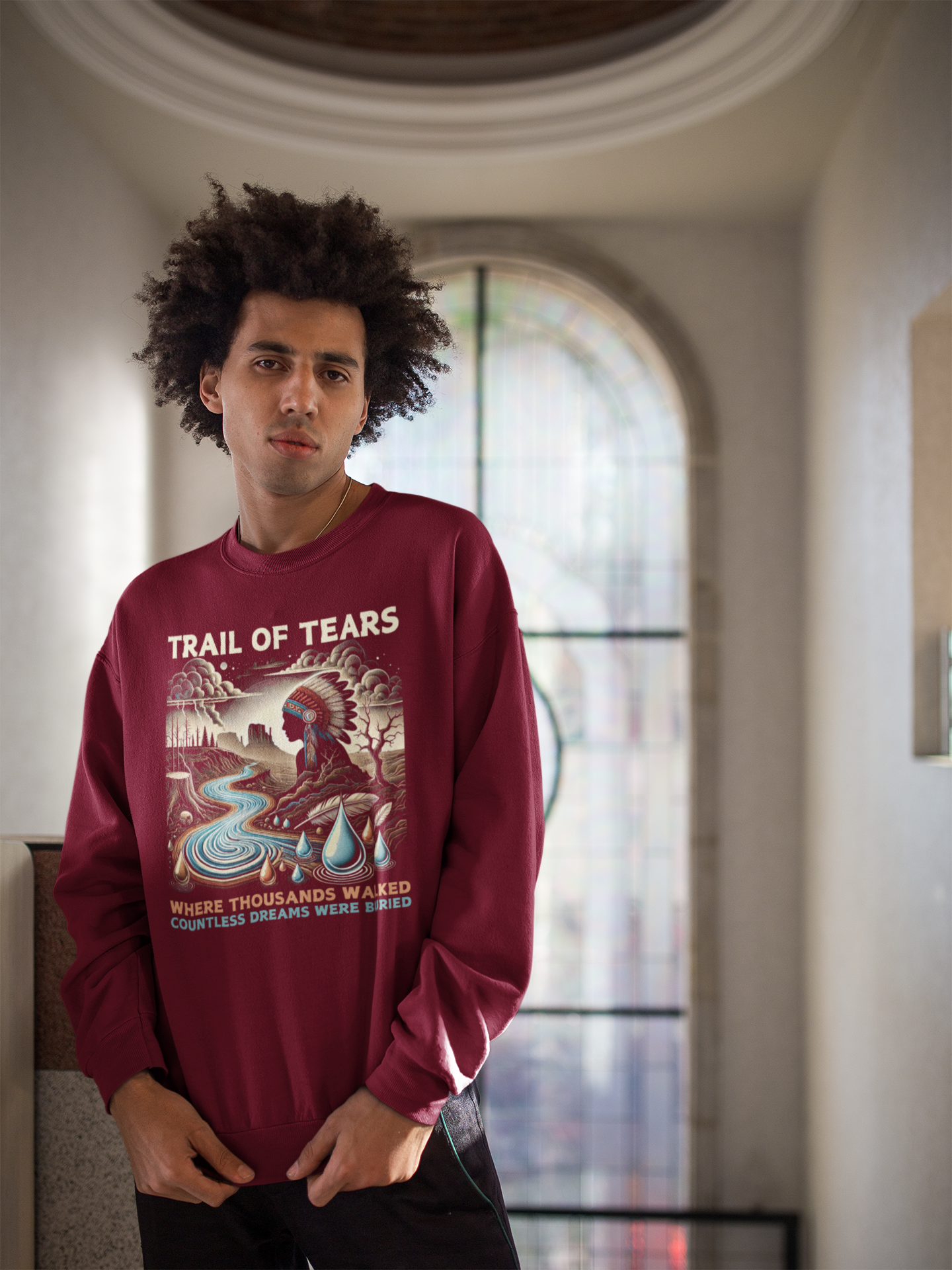 "Elu" | Trail Of Tears | Crewneck Sweatshirt