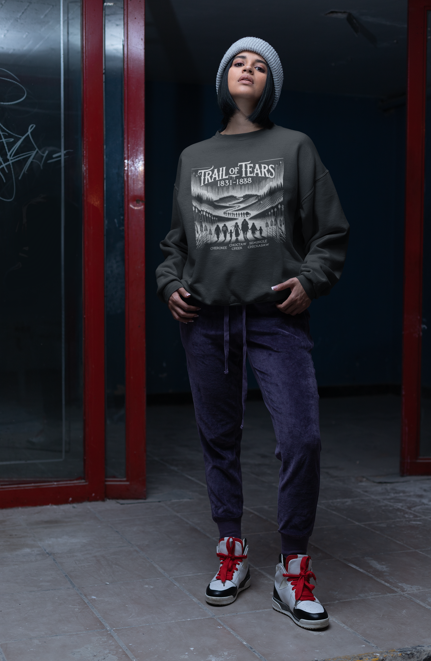 "Lomasi" | Trail Of Tears | Crewneck Sweatshirt