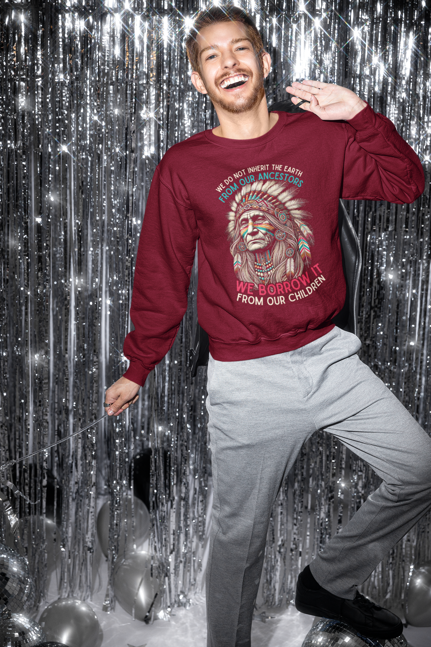 "Aponi" | Proverb | Crewneck Sweatshirt