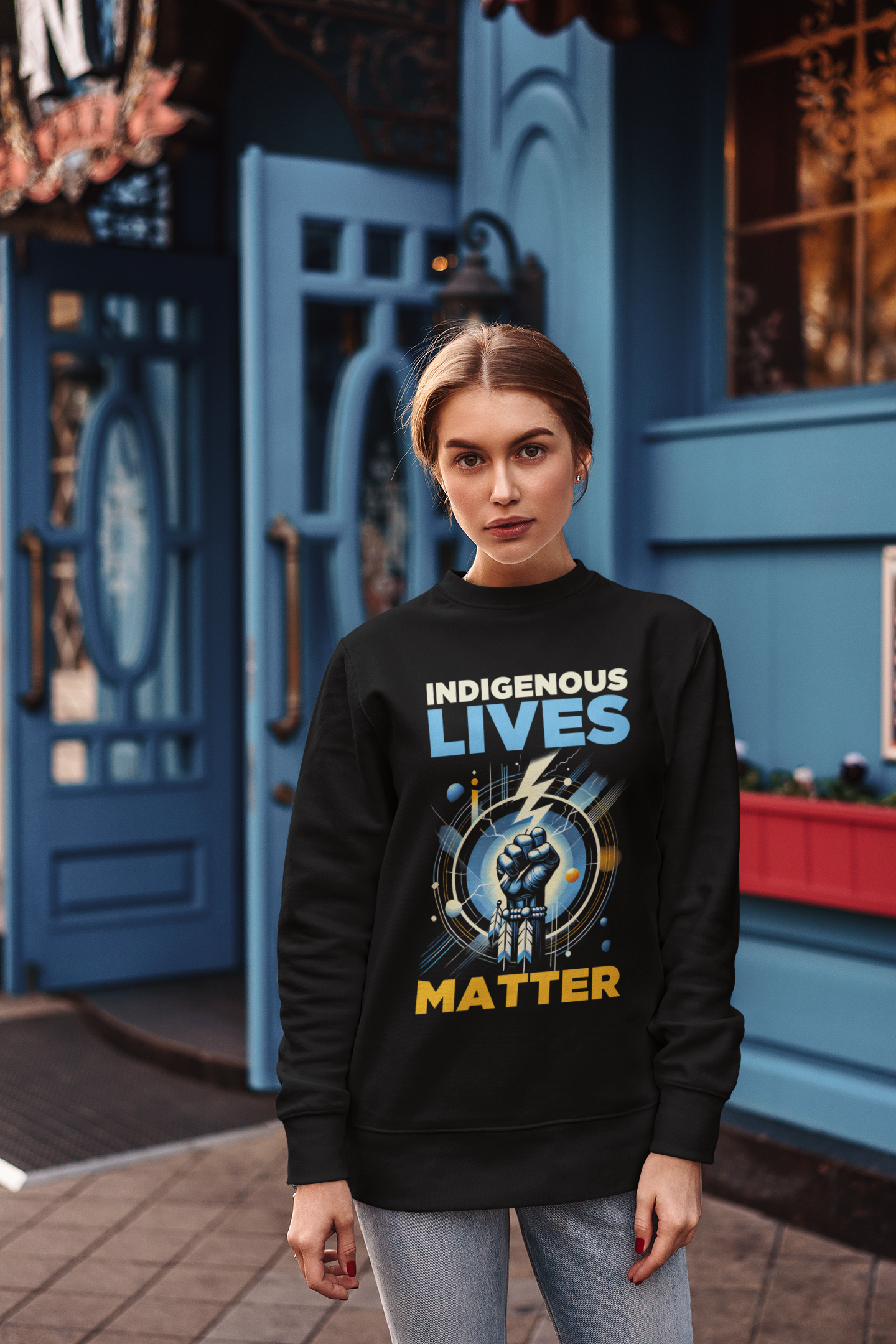 "Ahote" | Support | Crewneck Sweatshirt