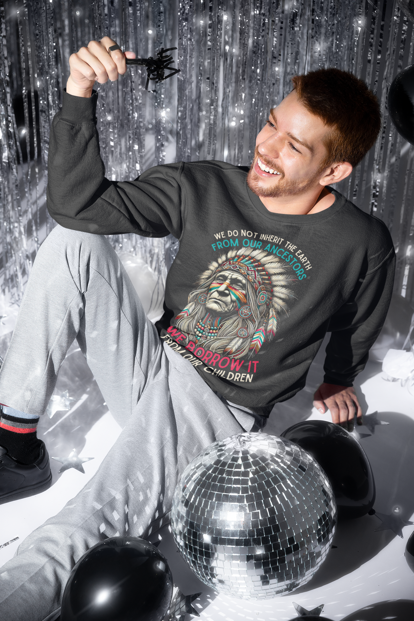 "Aponi" | Proverb | Crewneck Sweatshirt