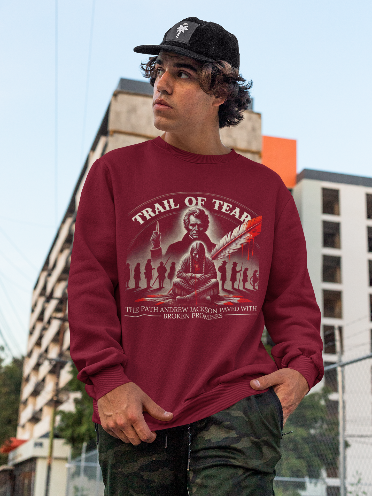 "Chumani" | Trail Of Tears | Crewneck Sweatshirt