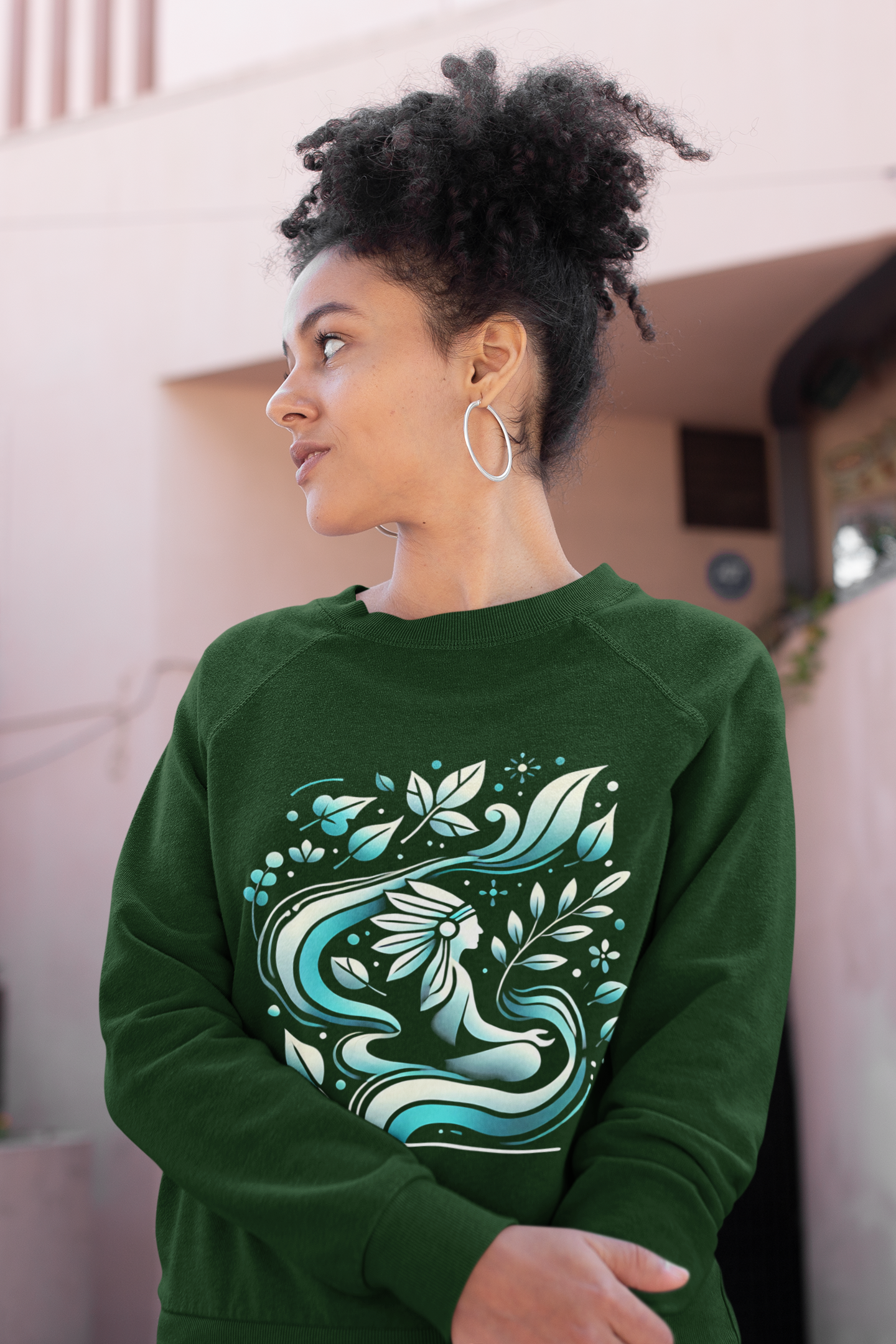 "Chimalis" | Peace | Crewneck Sweatshirt