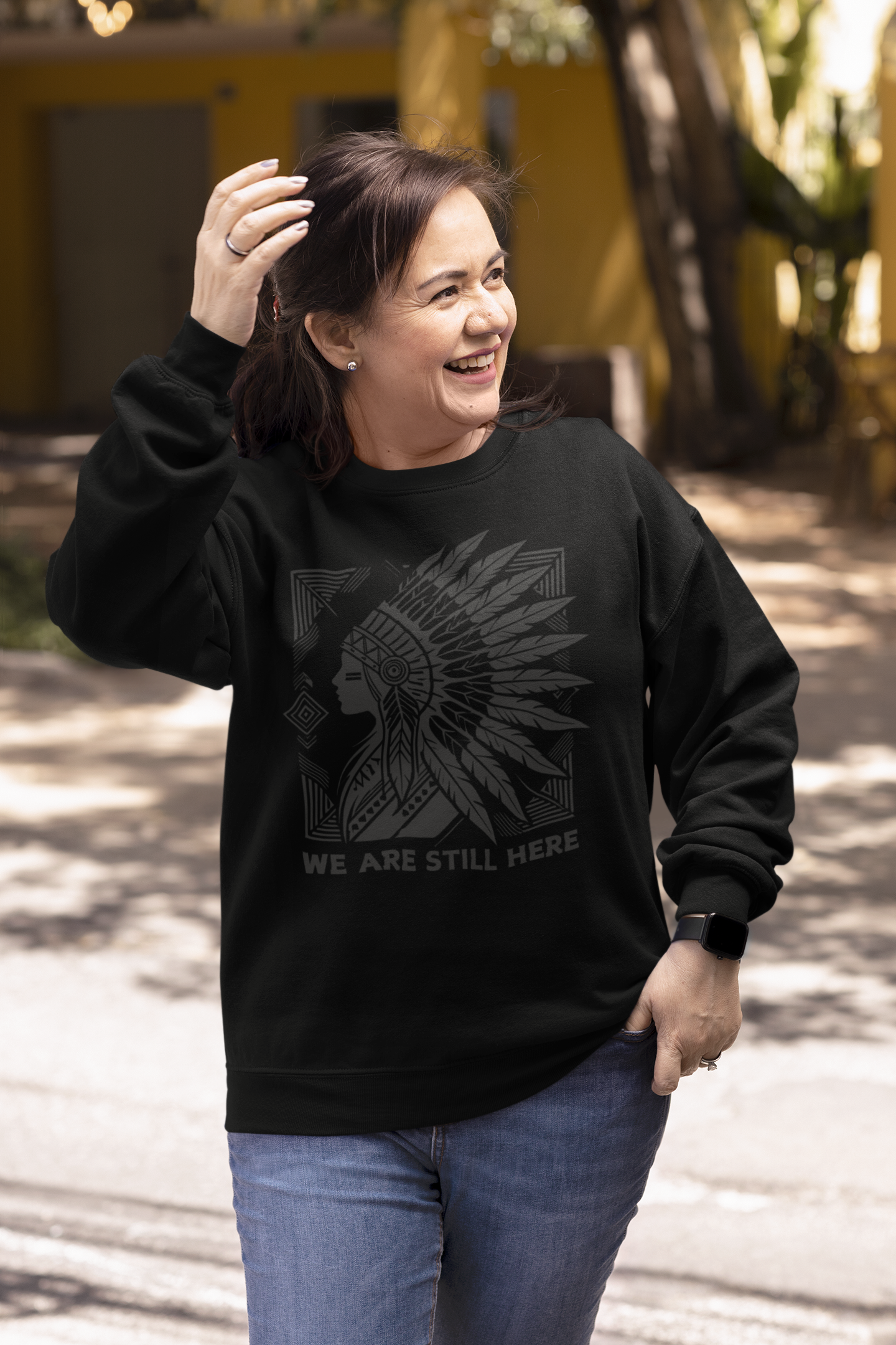 "Wapi" | We Are Still Here | Crewneck Sweatshirt
