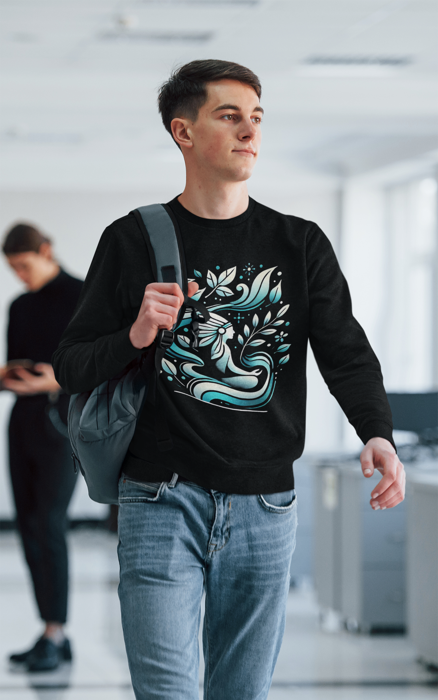 "Chimalis" | Peace | Crewneck Sweatshirt