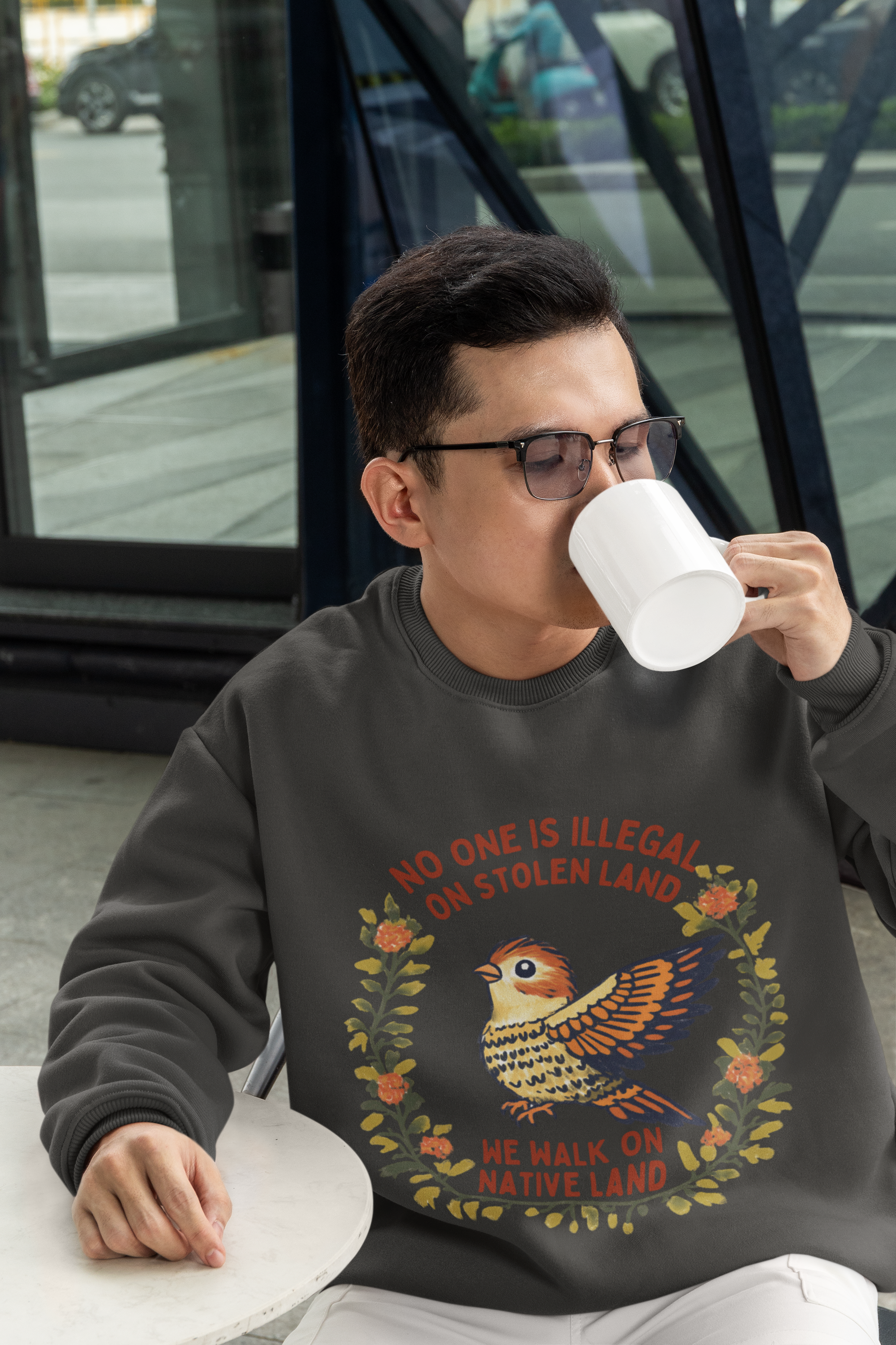 "Pakuna" | Quetzal | Crewneck Sweatshirt
