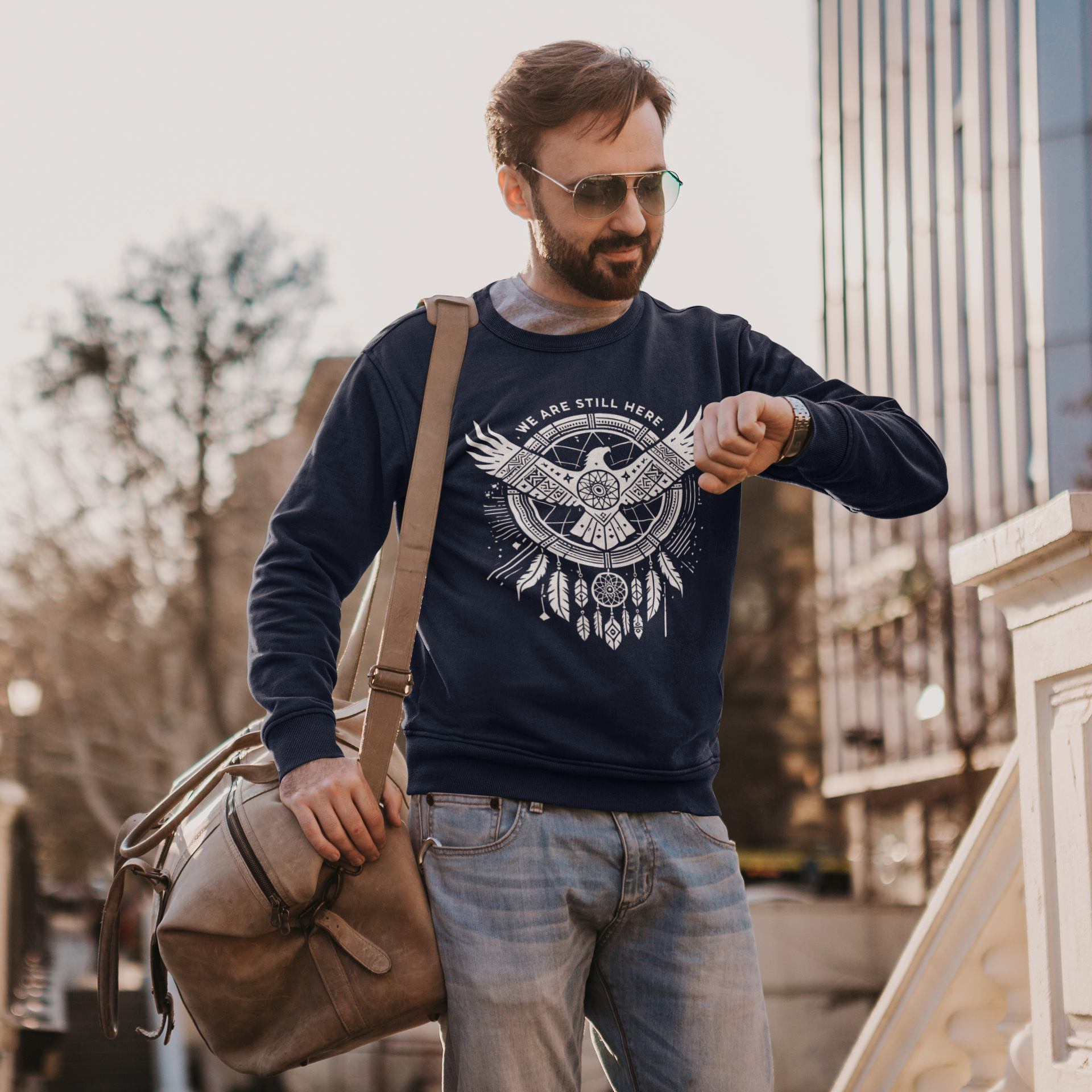 "Mapiya" | We Are Still Here | Crewneck Sweatshirt
