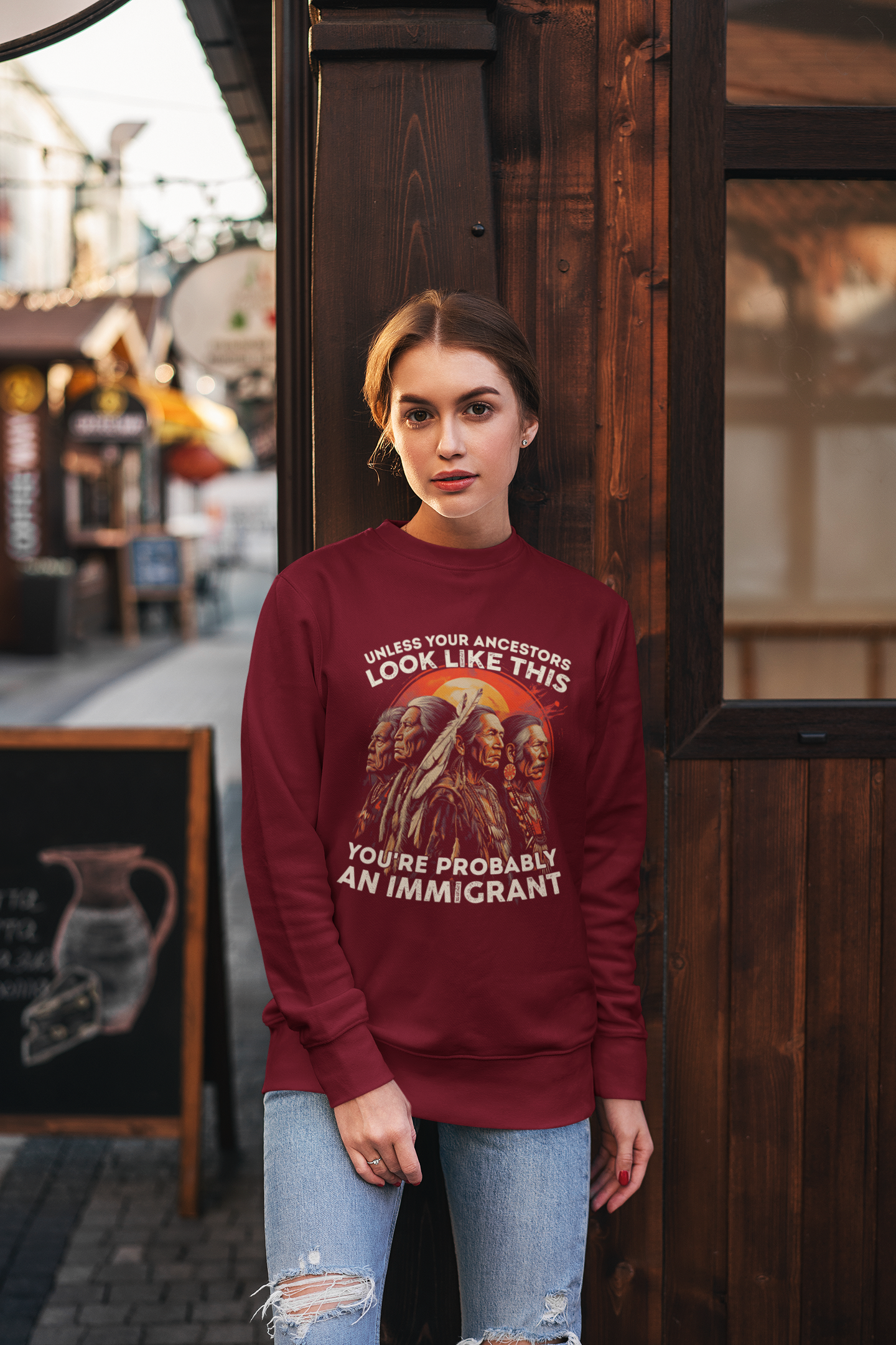 "Angeni" | Trail Of Tears | Crewneck Sweatshirt