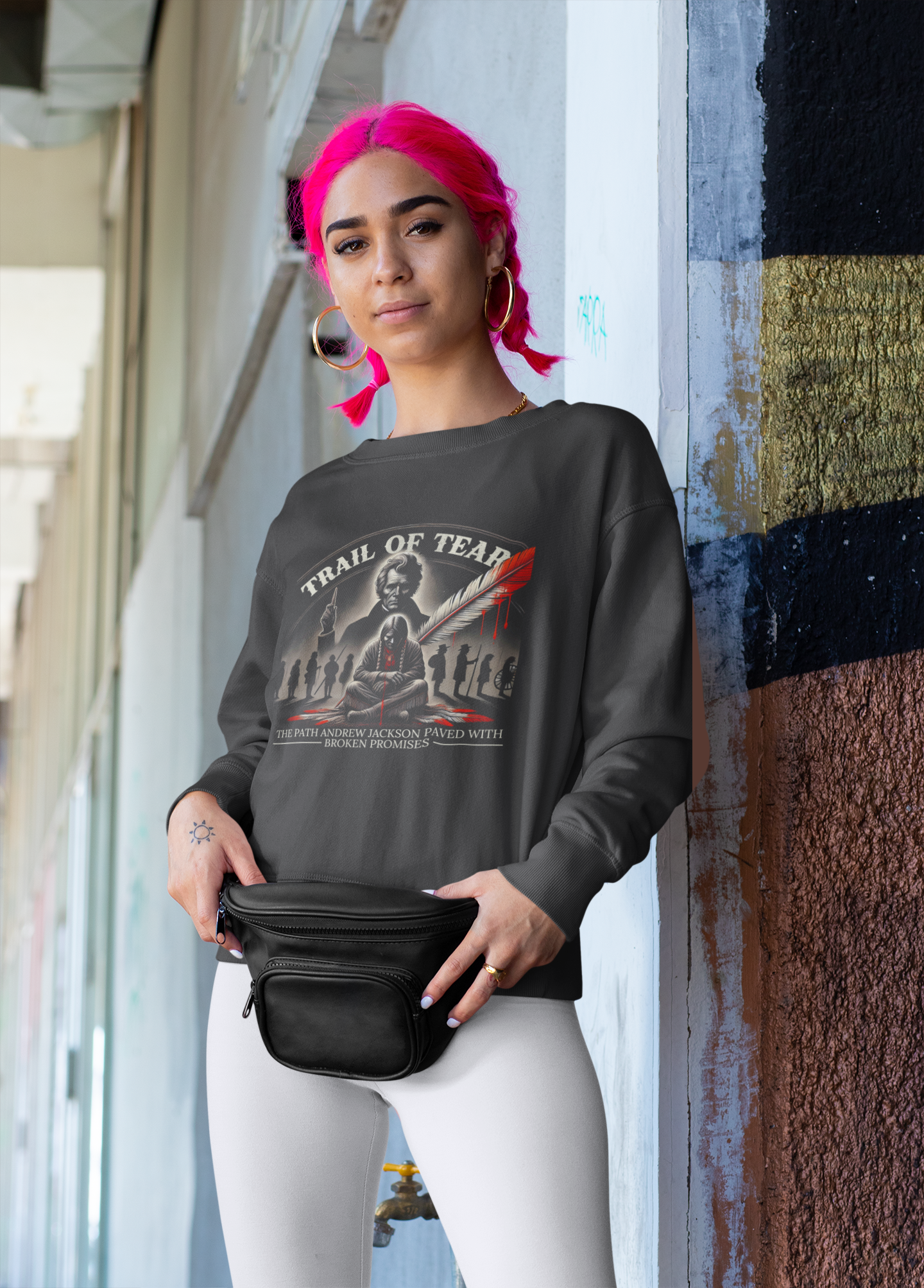 "Chumani" | Trail Of Tears | Crewneck Sweatshirt