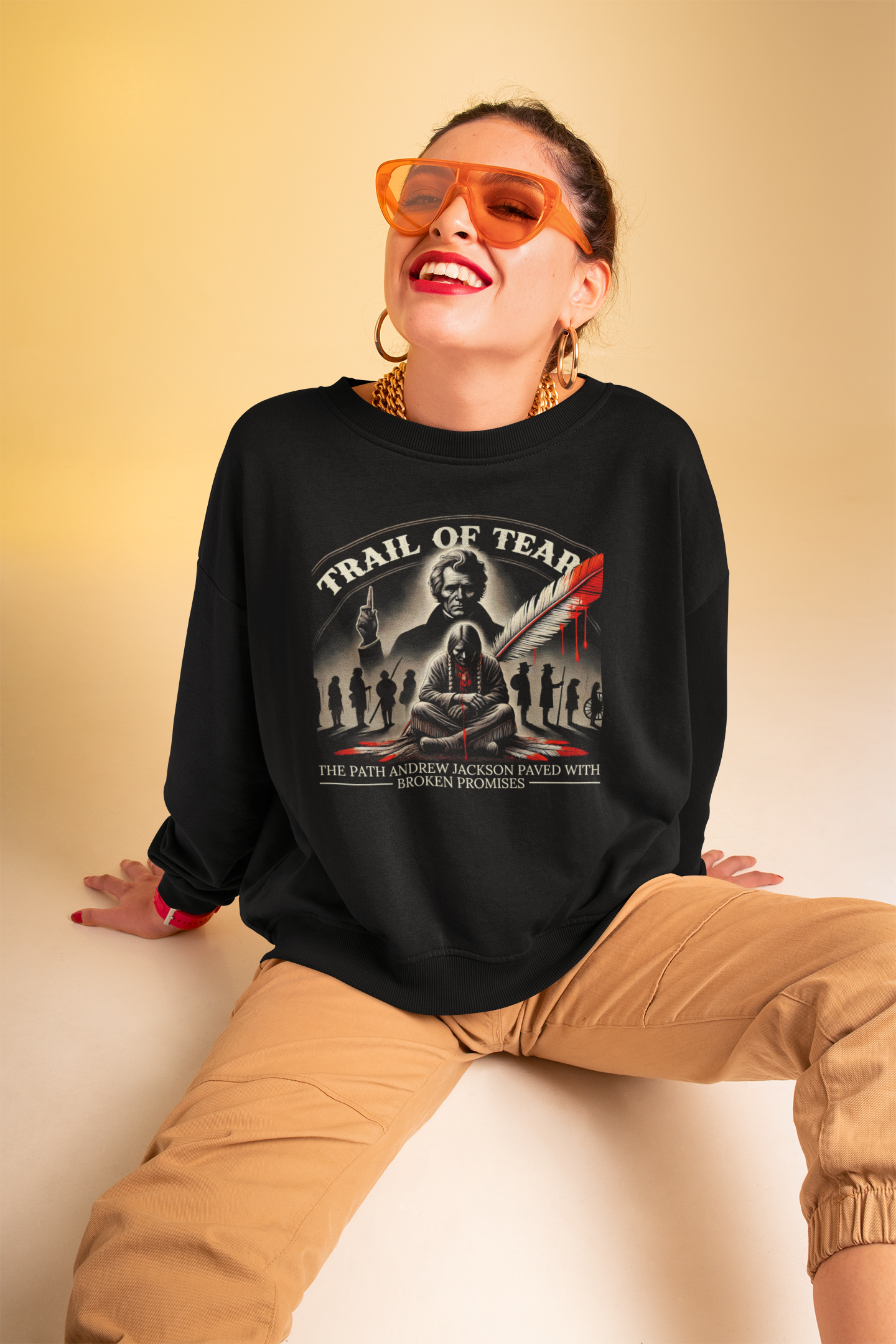 "Chumani" | Trail Of Tears | Crewneck Sweatshirt