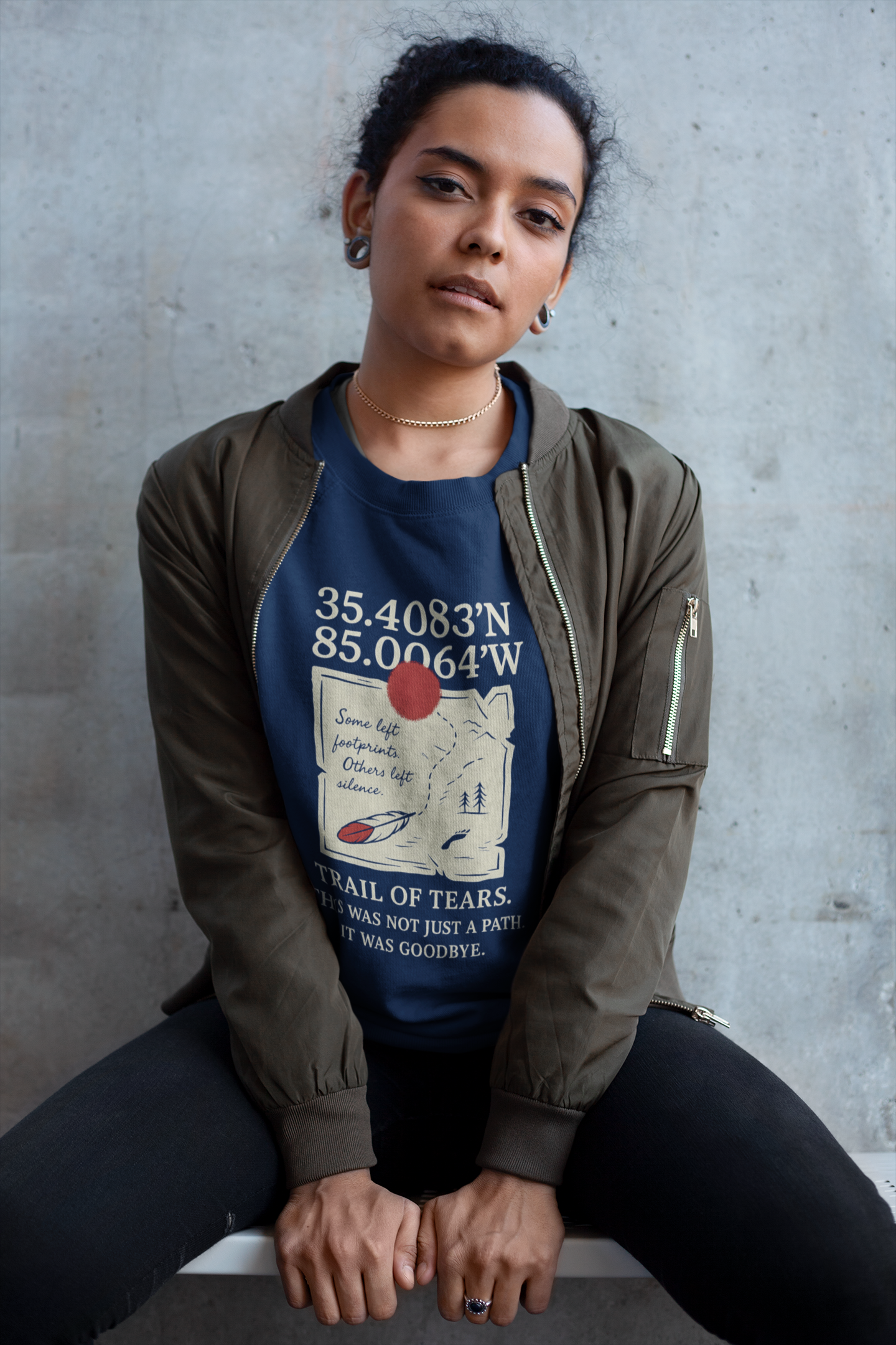 "Taweya" | Trail Of Tears | Crewneck Sweatshirt