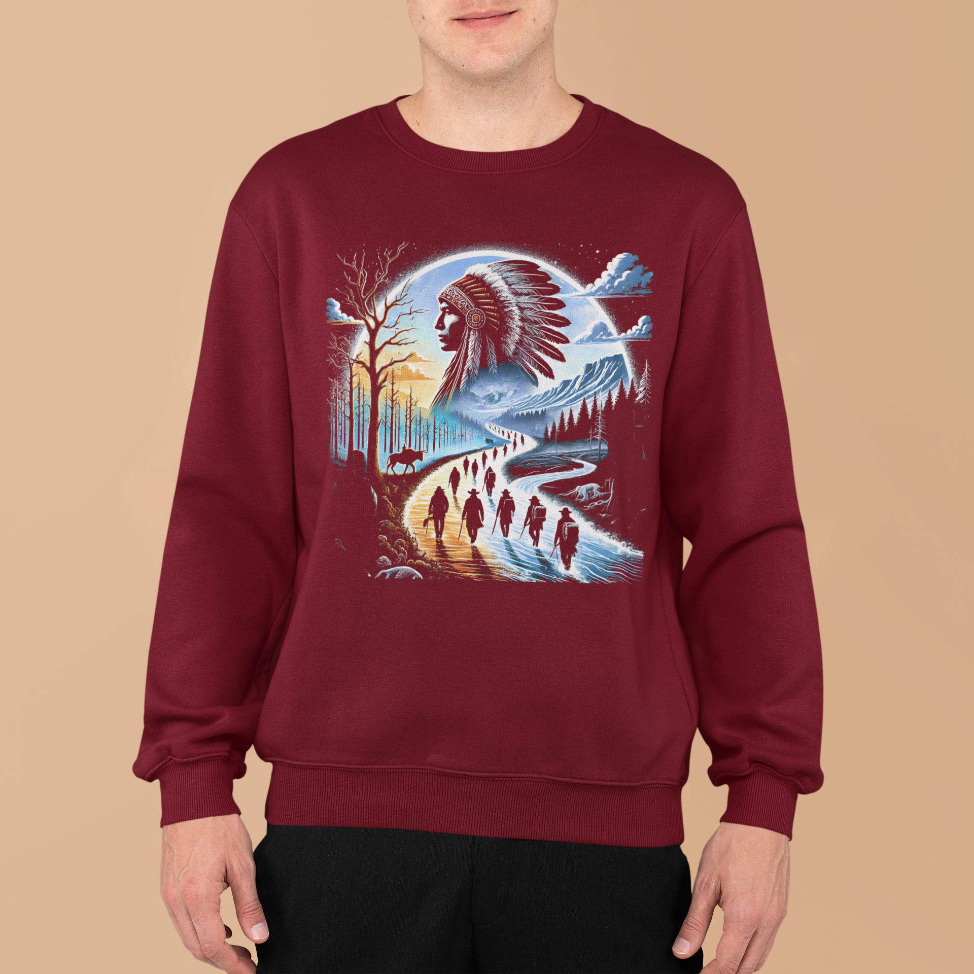 "Leotie" | Trail Of Tears | Crewneck Sweatshirt