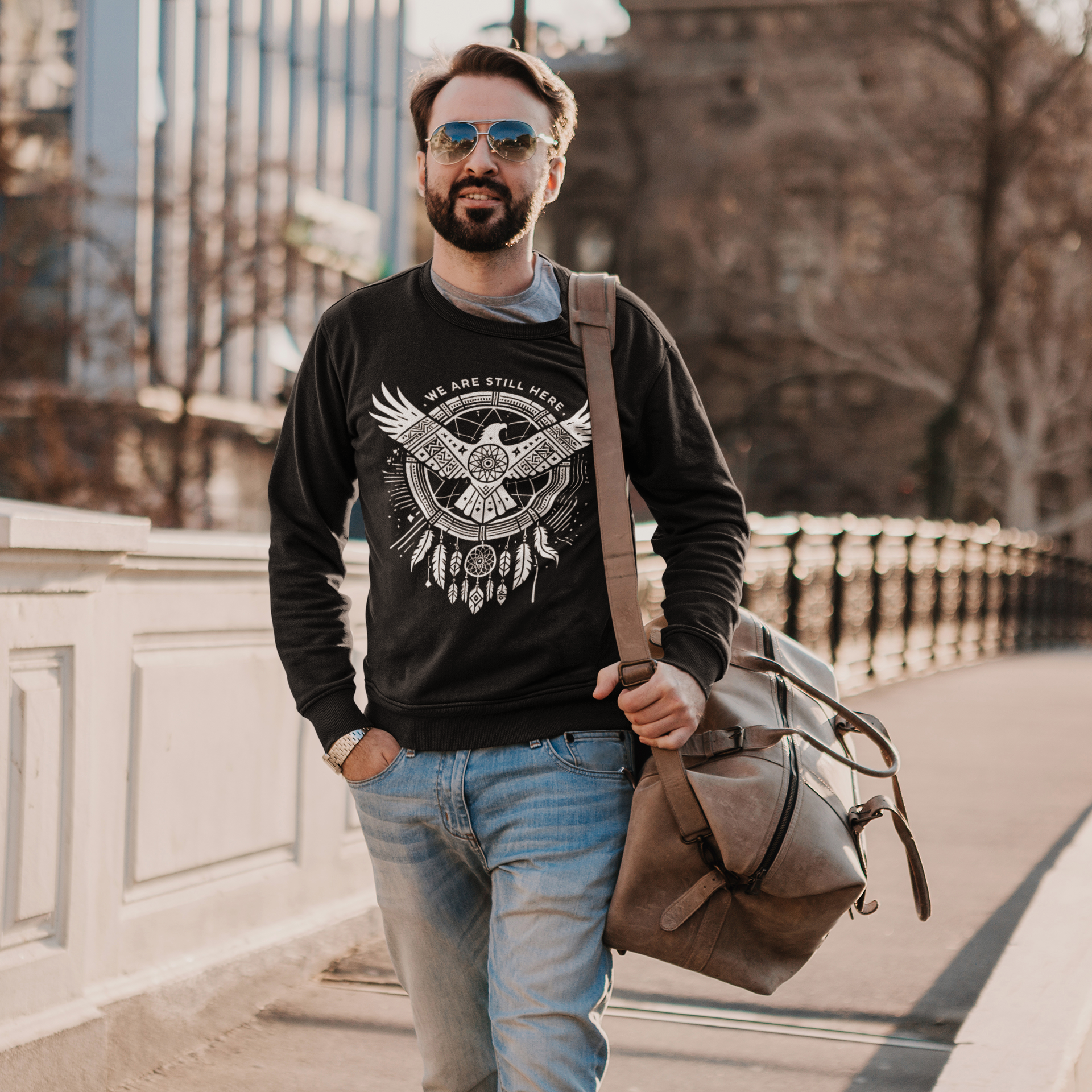 "Mapiya" | We Are Still Here | Crewneck Sweatshirt