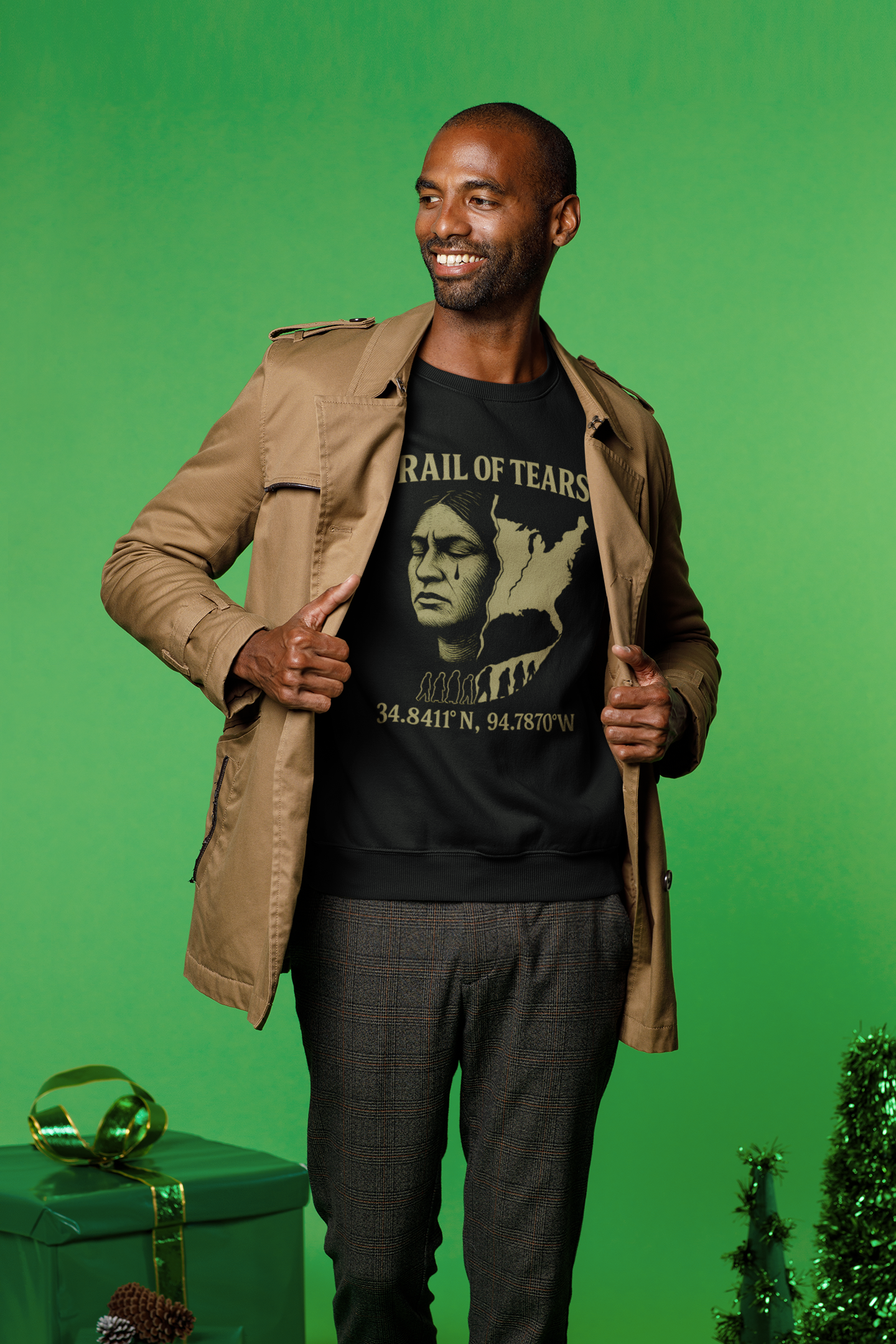 "Sundaraq" | Trail Of Tears | Crewneck Sweatshirt